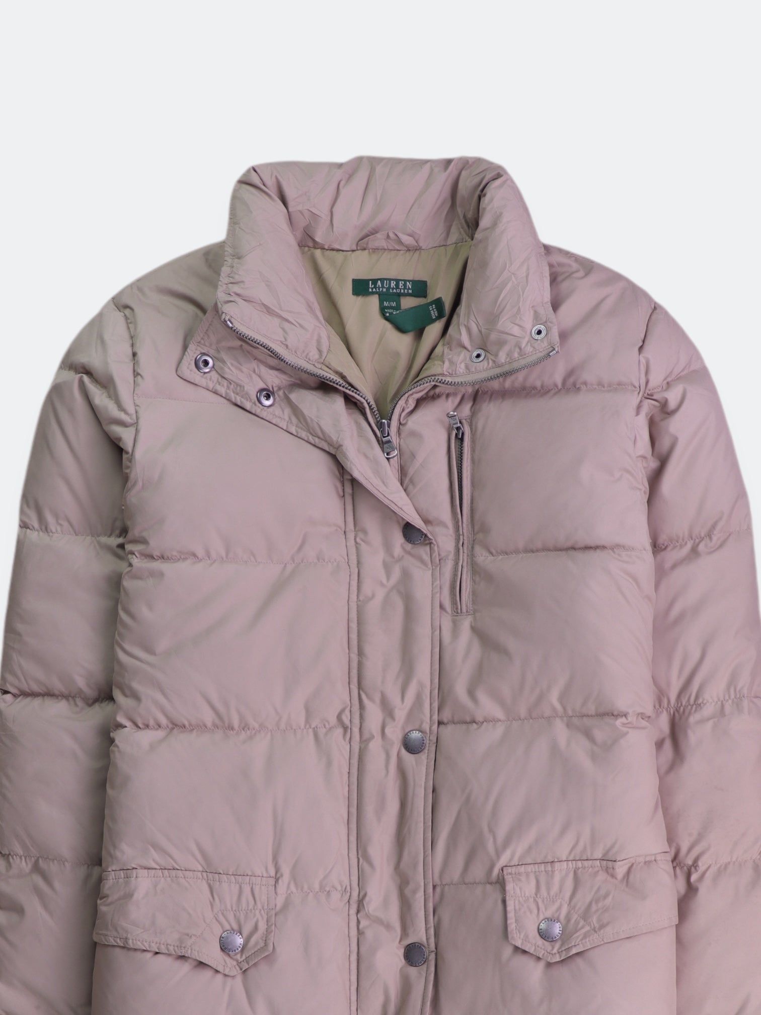 Polo Ralph Lauren Abrigo Impermeable Puffer - Mujer - Medium