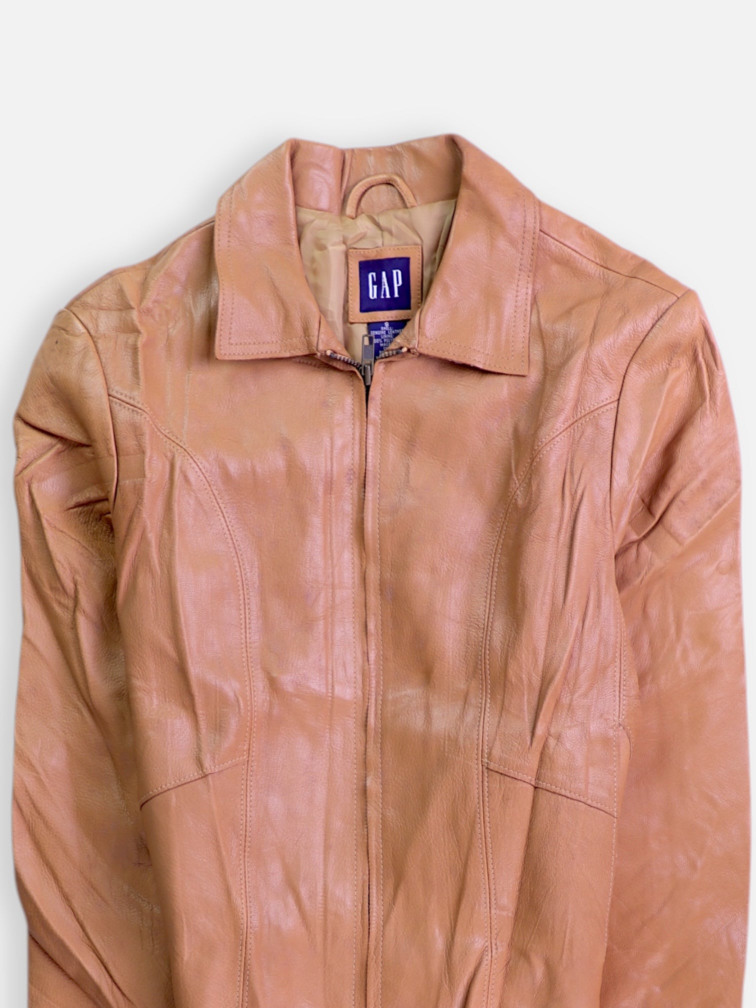 GAP Chaqueta Casual Cuero - Mujer - Small