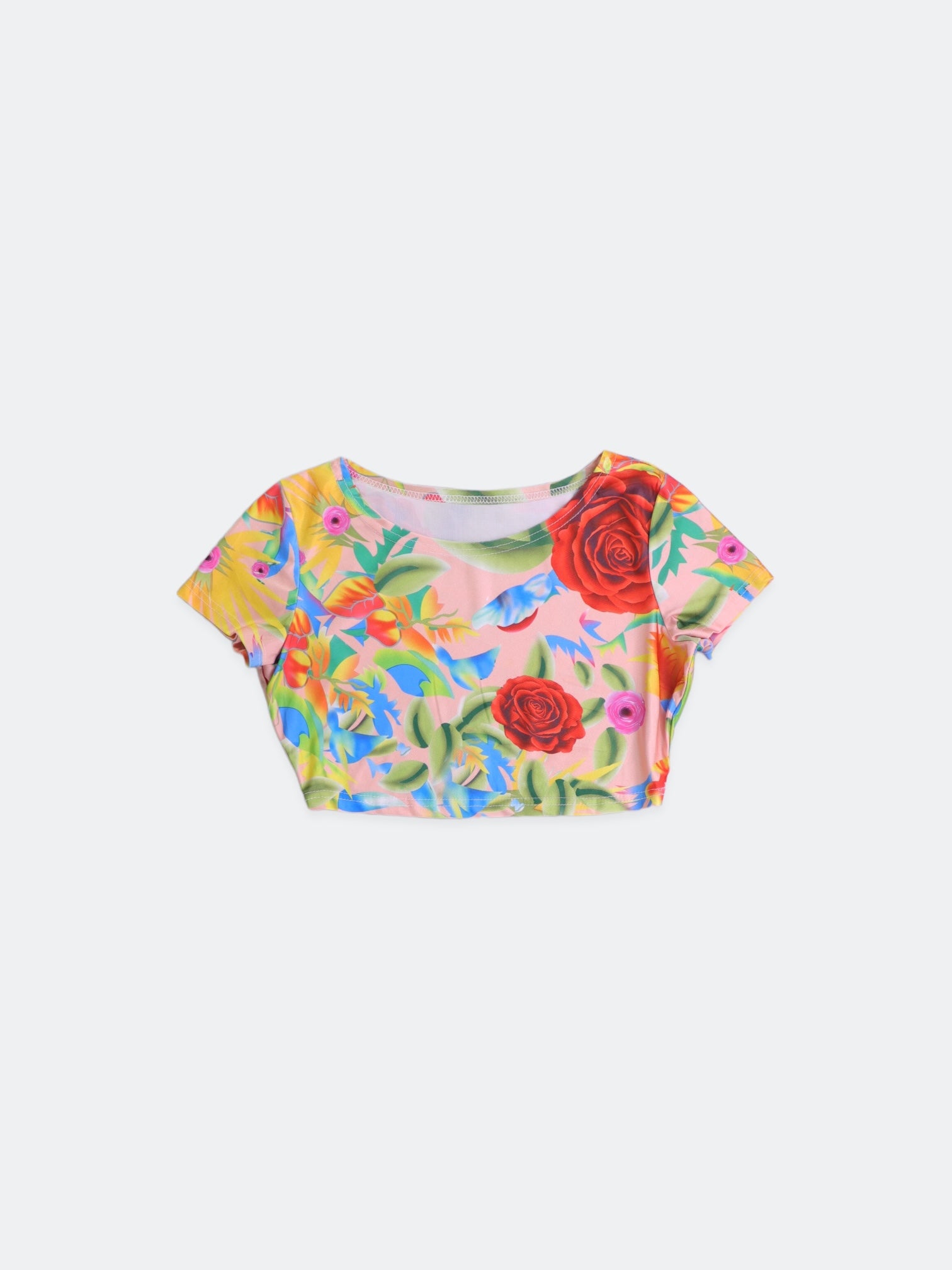 Blusa Crop Top - Mujer - Small