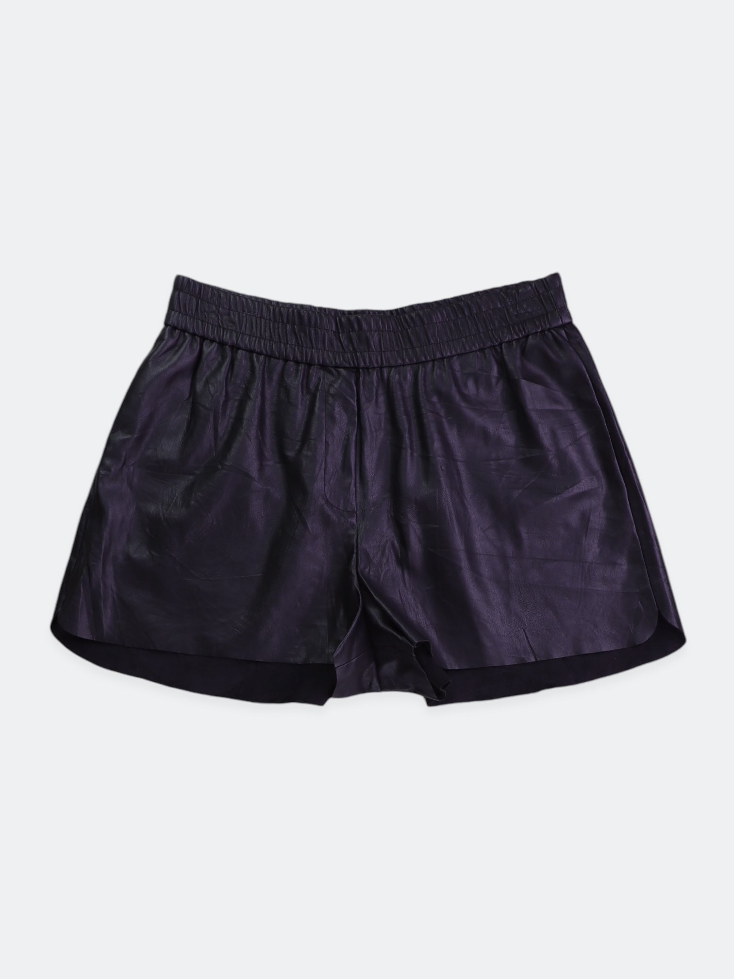 ZARA Shorts Cuero - Mujer - Large