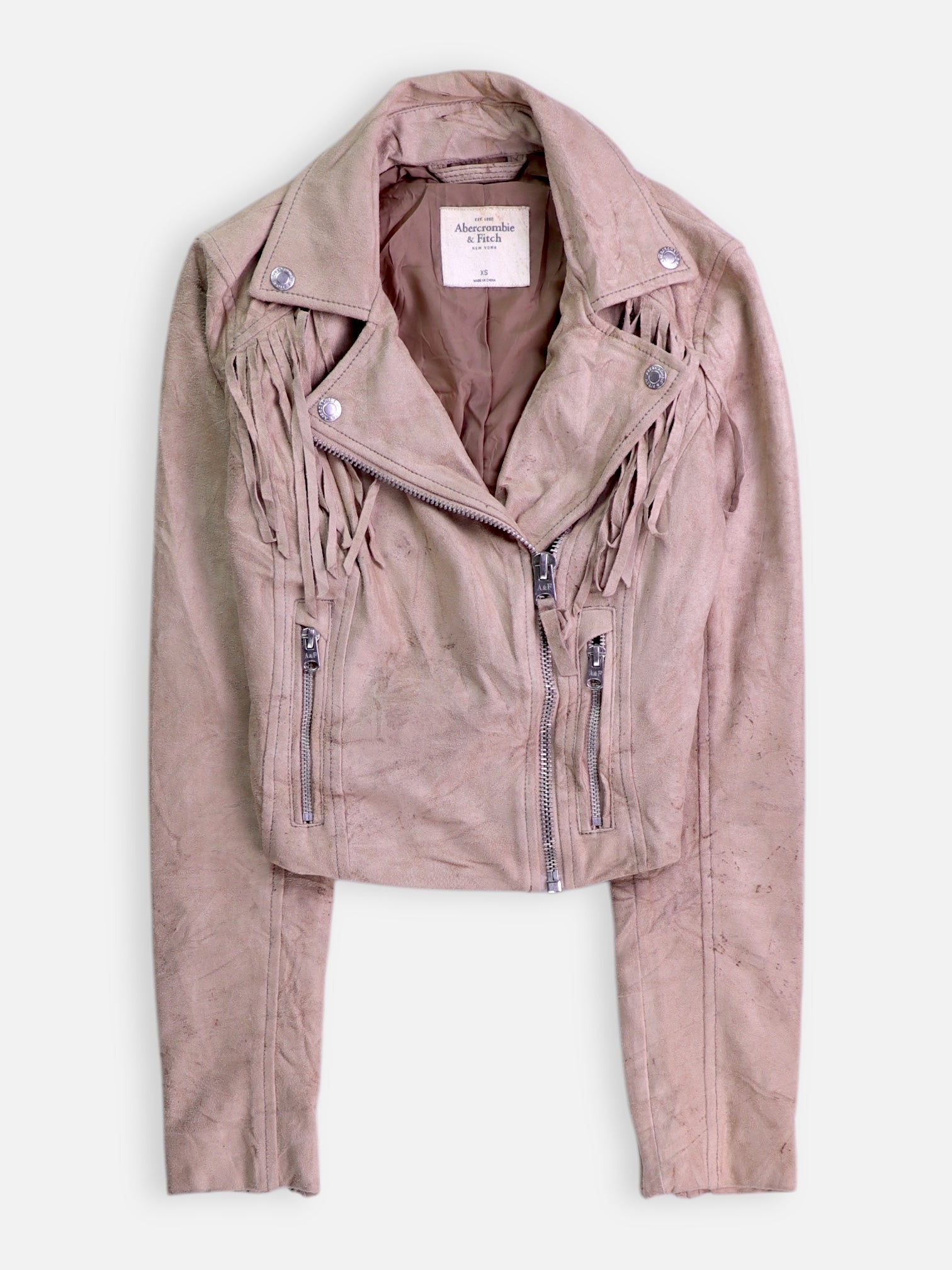 Abercrombie & Fitch Chaqueta Vaquero Suede - Mujer - XS