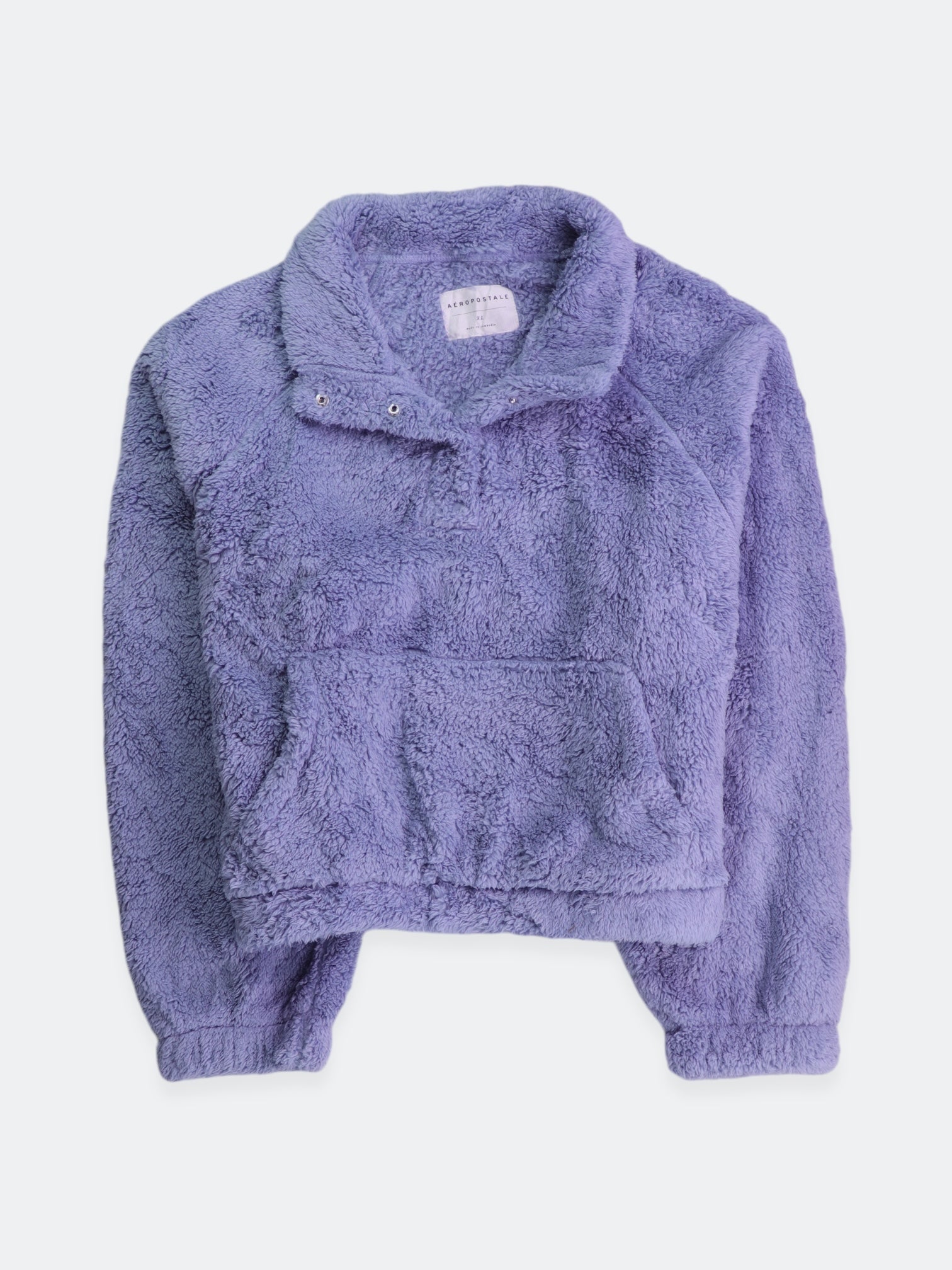 Aeropostale Sueter Fleece Teddy - Mujer - XL