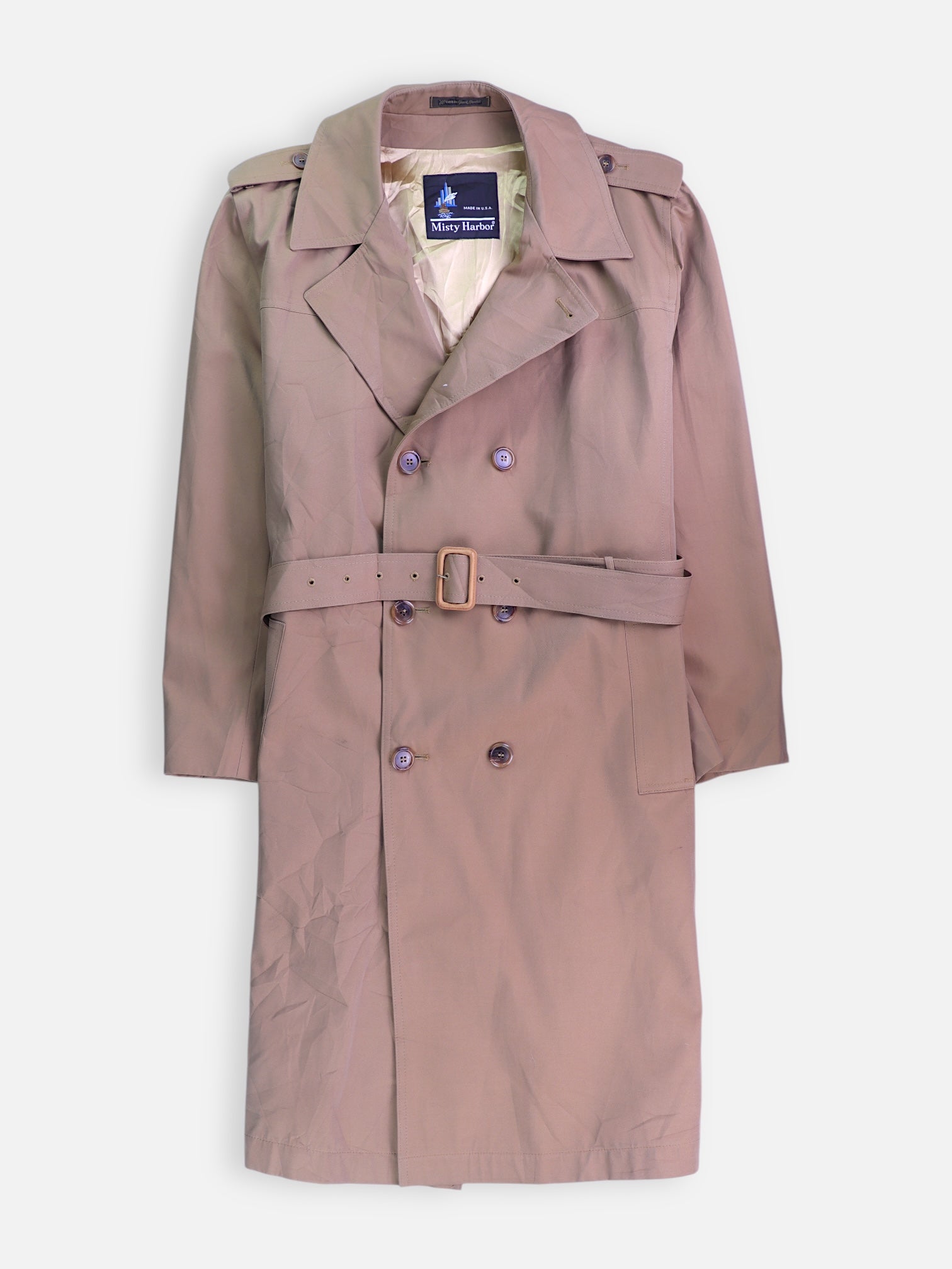 Abrigo Trench Coat Casual - Hombre - 44R