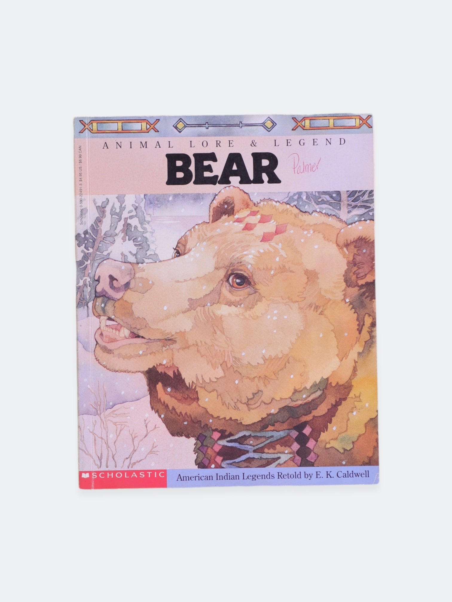 Libro ANIMAL LORE &  LEGEND BEAR  by E.K . CALDWELL