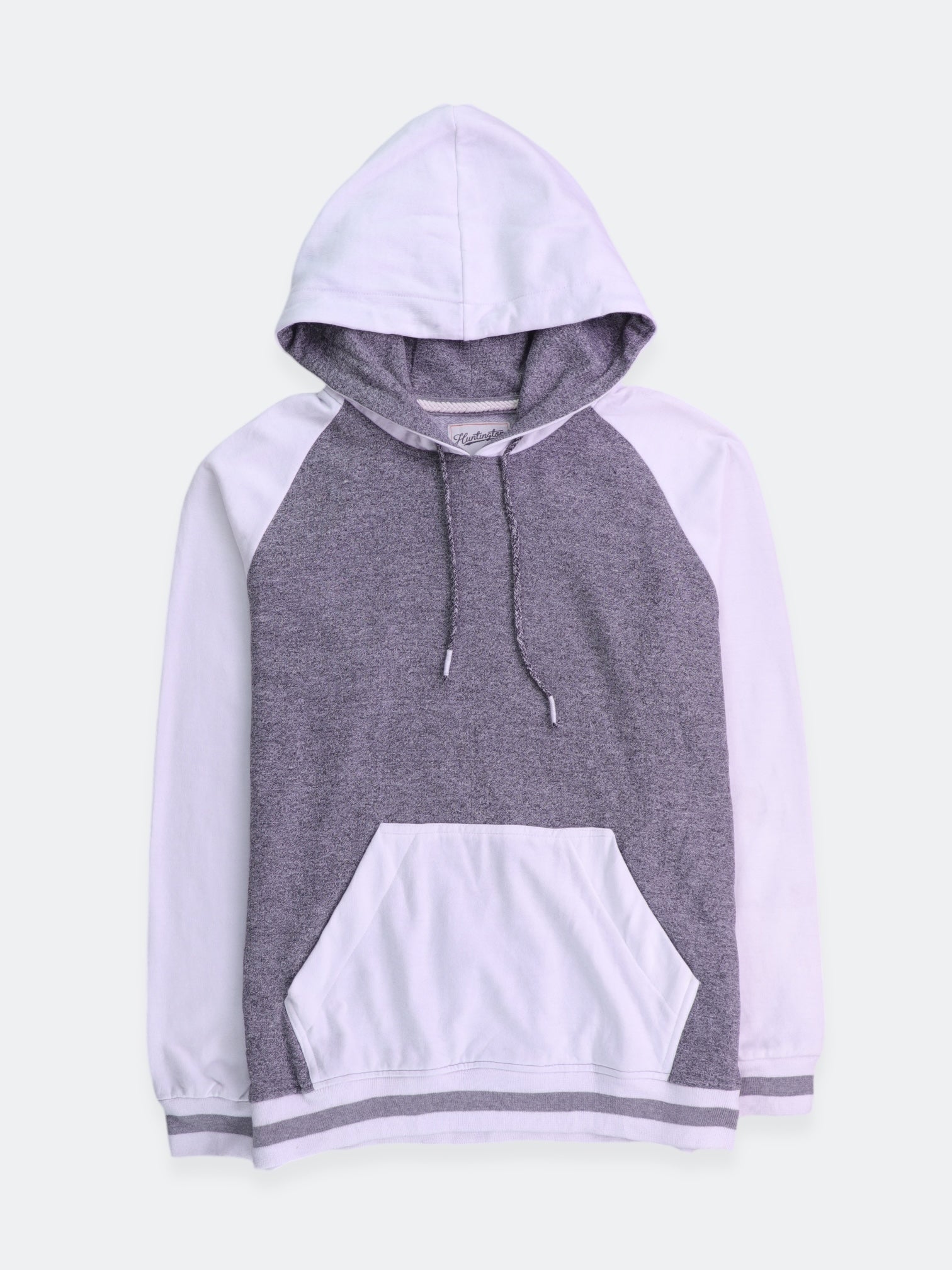 Sudadera Hoodie Color Block - Hombre - Medium