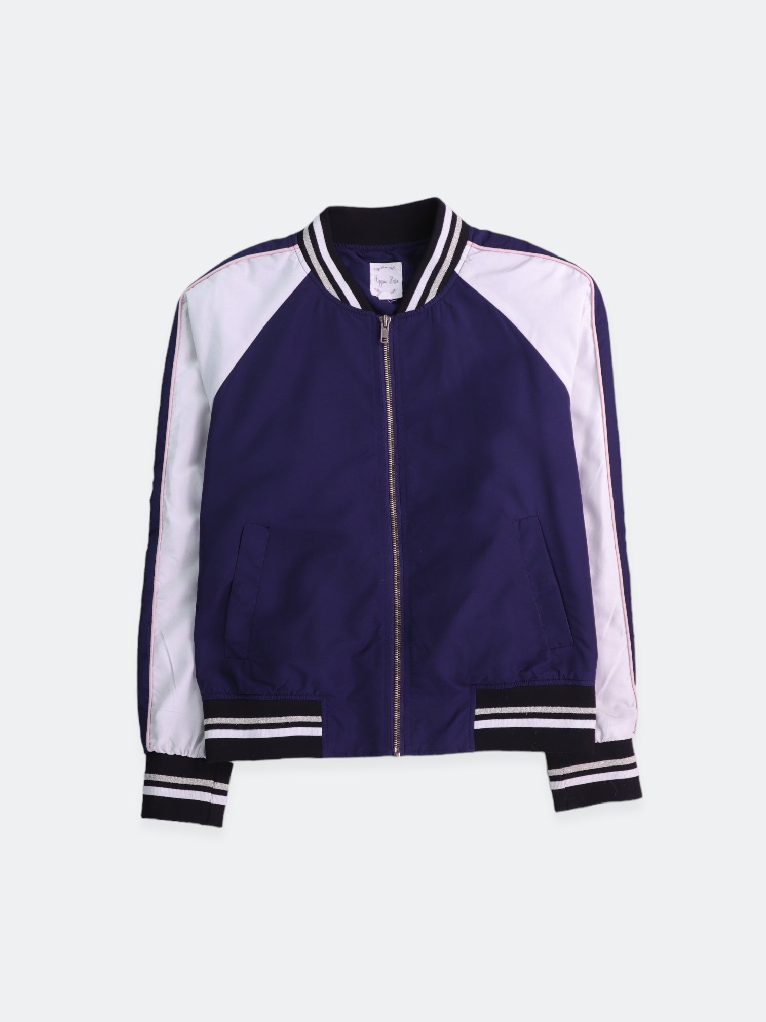 Chaqueta Bomber  Color Block - Mujer - Small