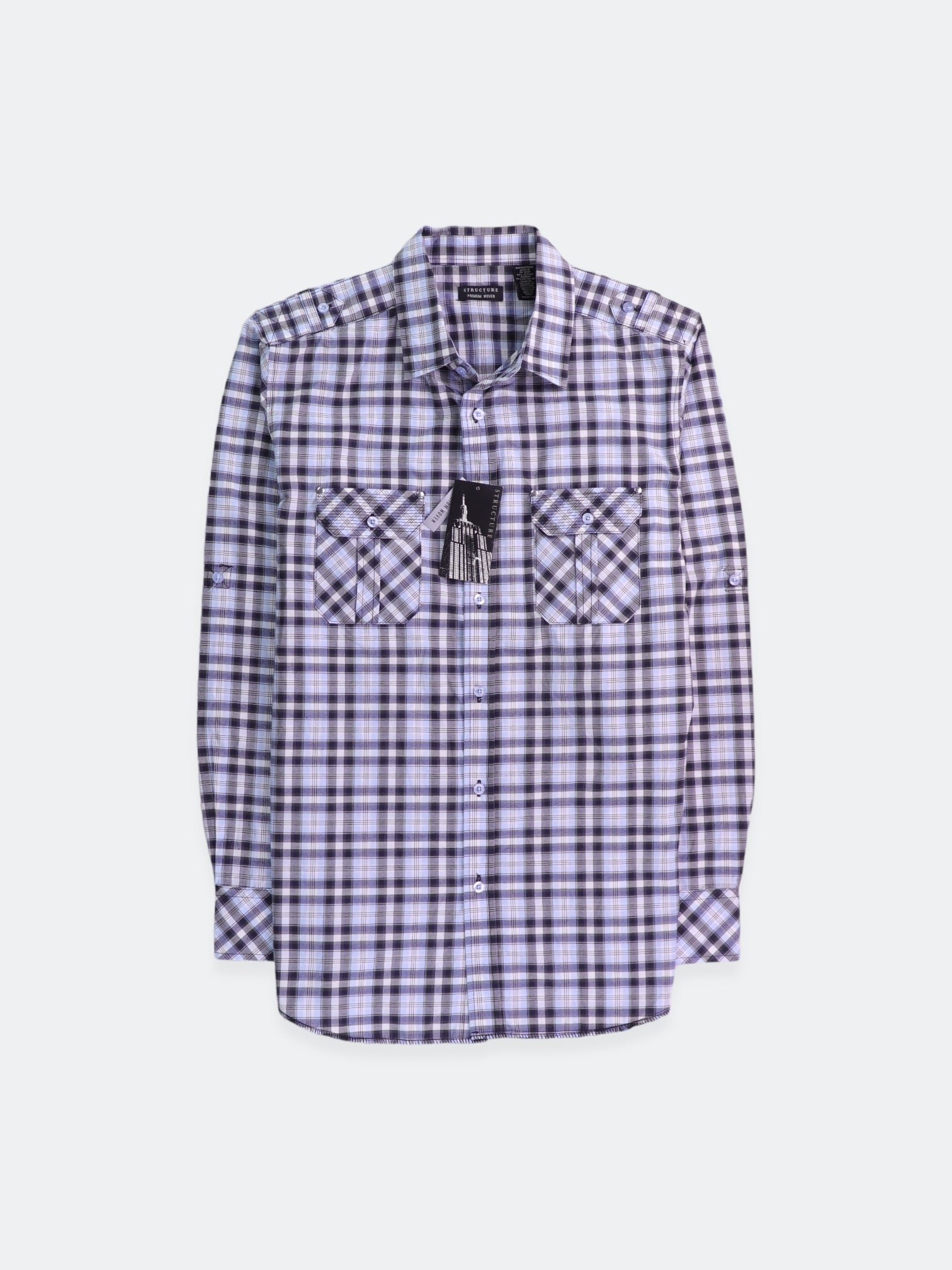 Camisa Casual - Hombre - Large