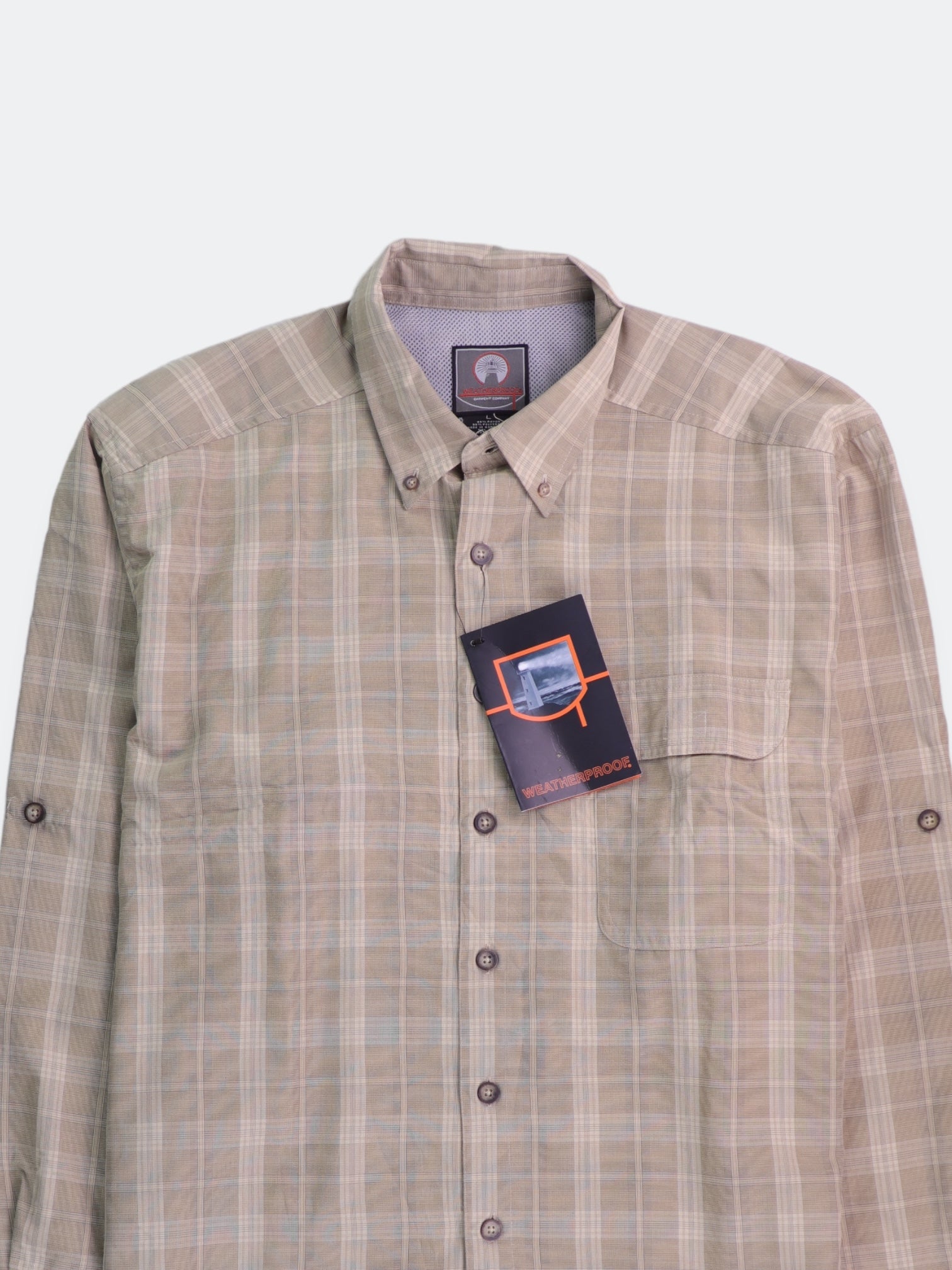 Weatherproof  Camisa Casual - Hombre - Large