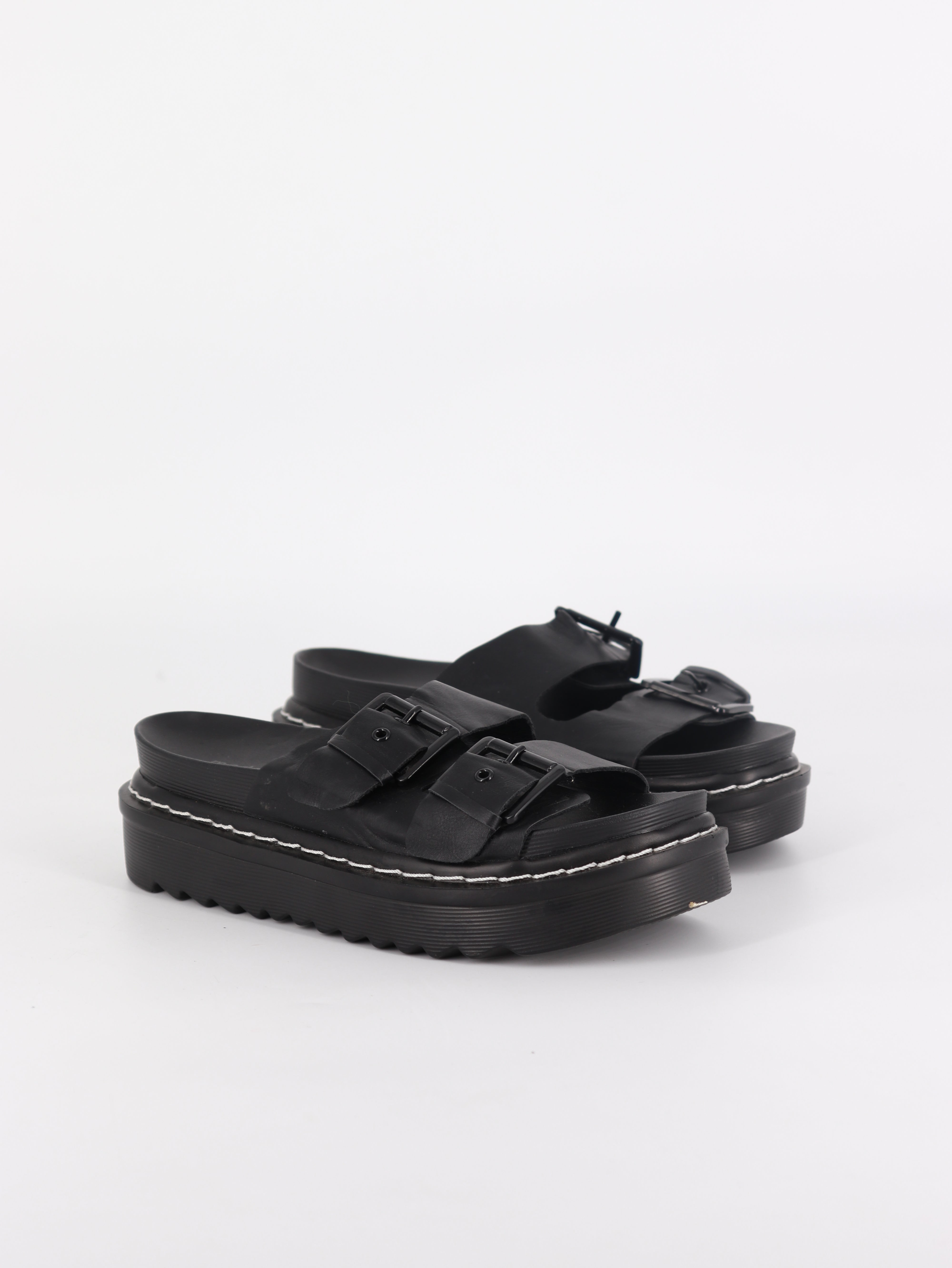 Sandalias Cuero Casual - Mujer - US 7