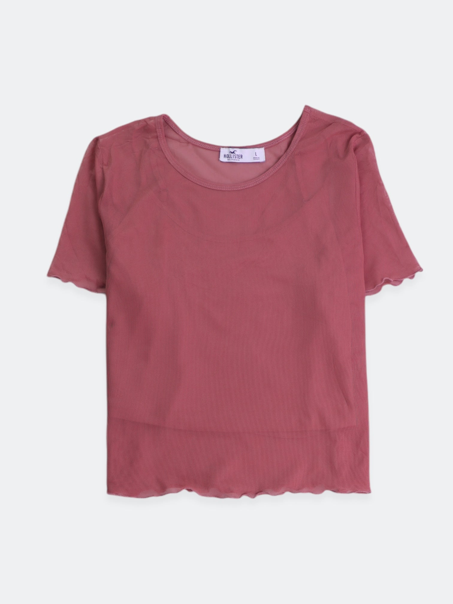 Hollister Blusa Crop Top - Mujer - Large