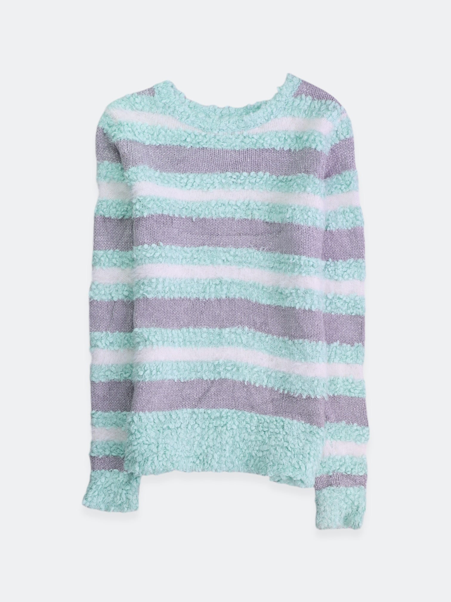 Cat & Jack  Sueter Knit Color Block - Niña - XL - 14-16Y (Años)