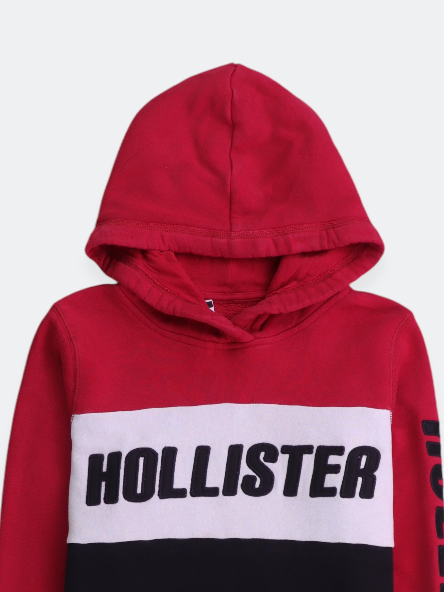 Hollister Sudadera Hoodie Color Block - Hombre - Small