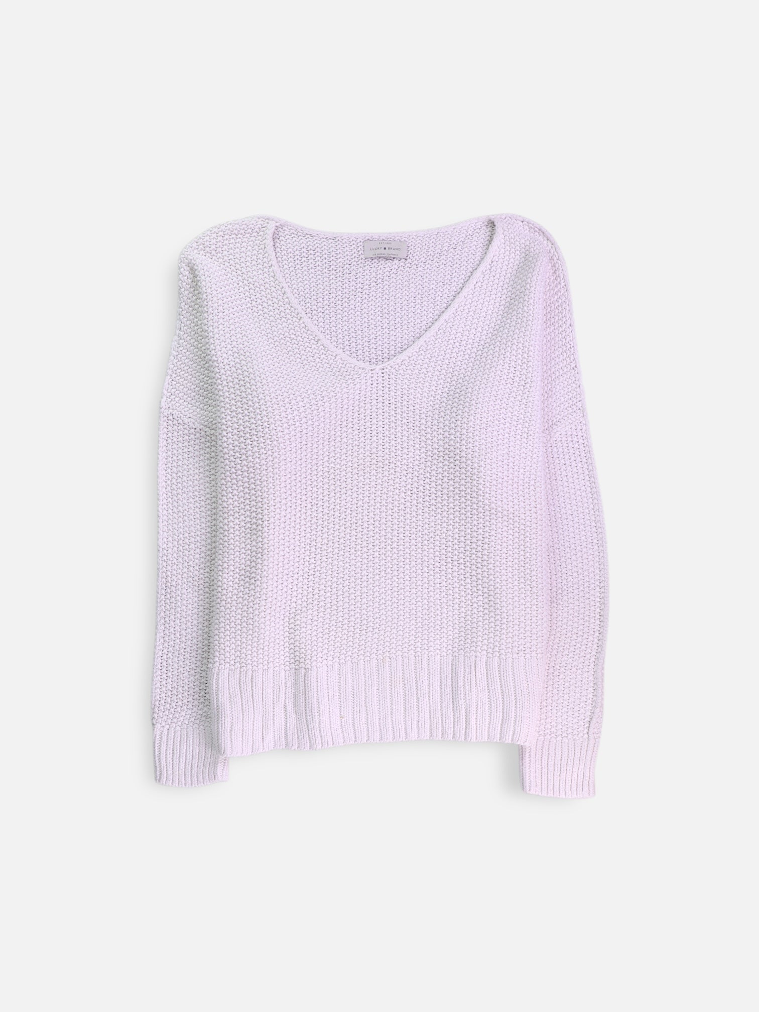 LUCKY BRAND Sueter Knit Casual - Mujer - Small