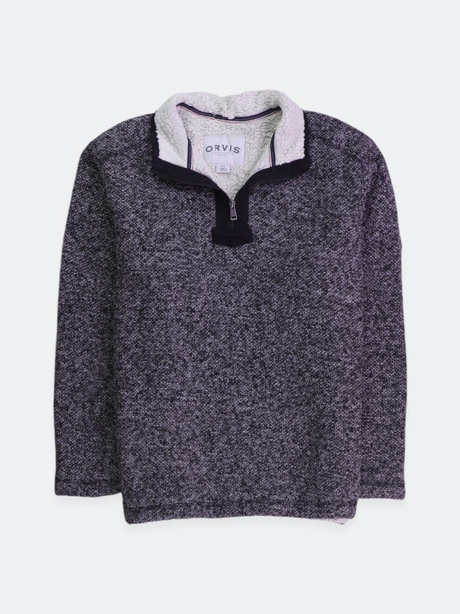 ORVIS Sueter Fleece Casual - Hombre - Large