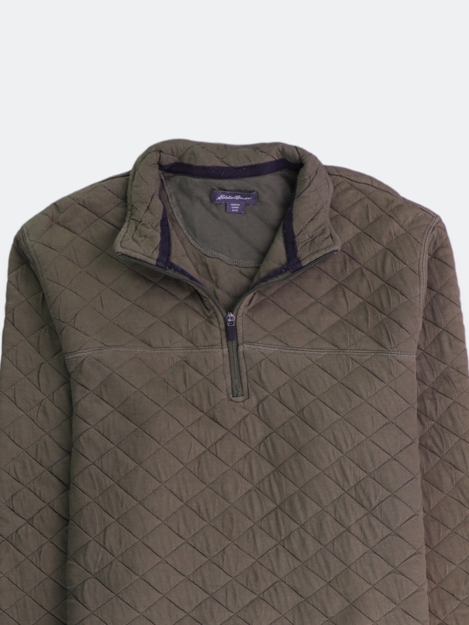 Eddie Bauer Sudadera Fleece Basic - Hombre - Medium