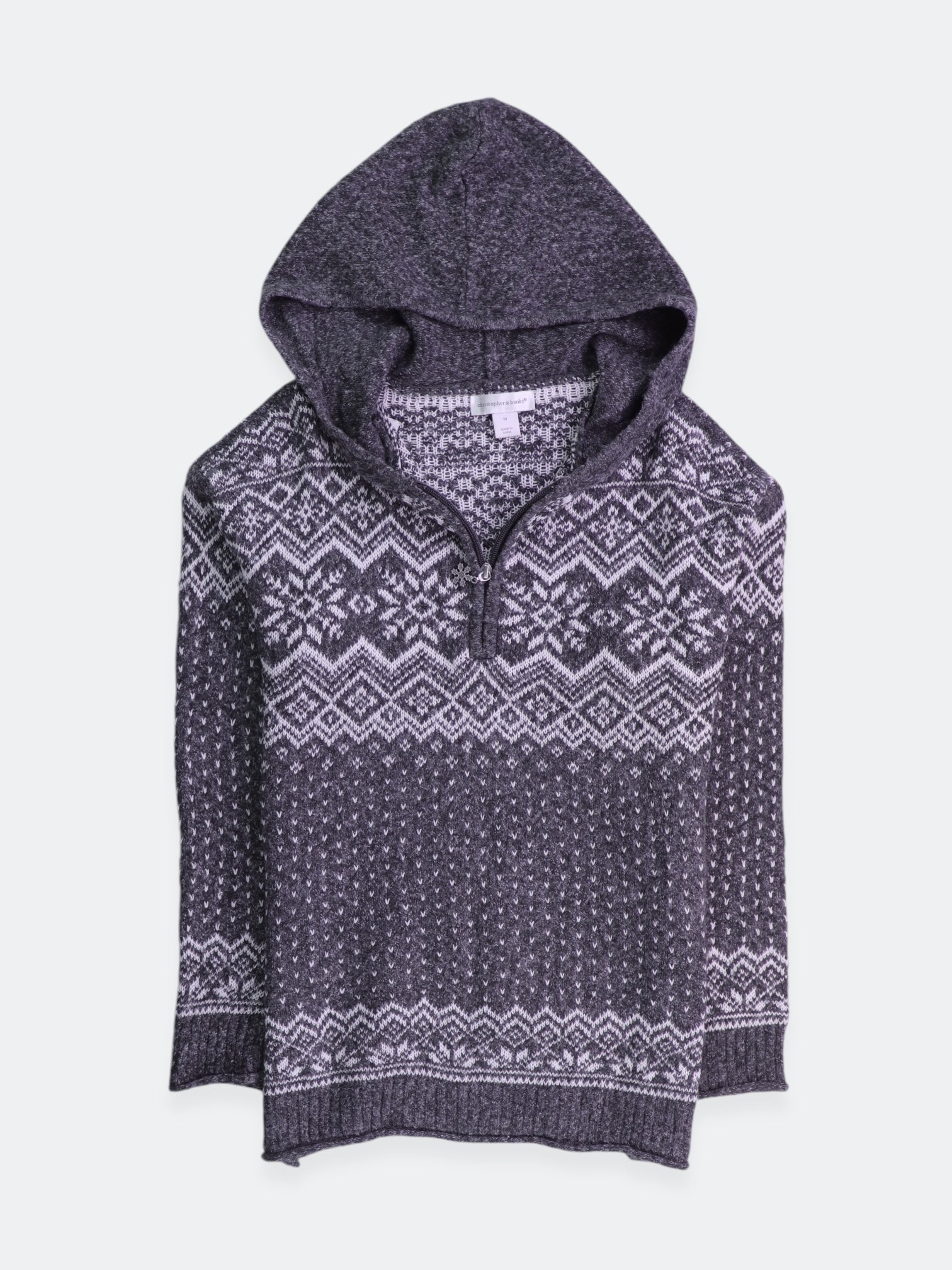 Sudadera Hoodie Knit - Hombre - Medium