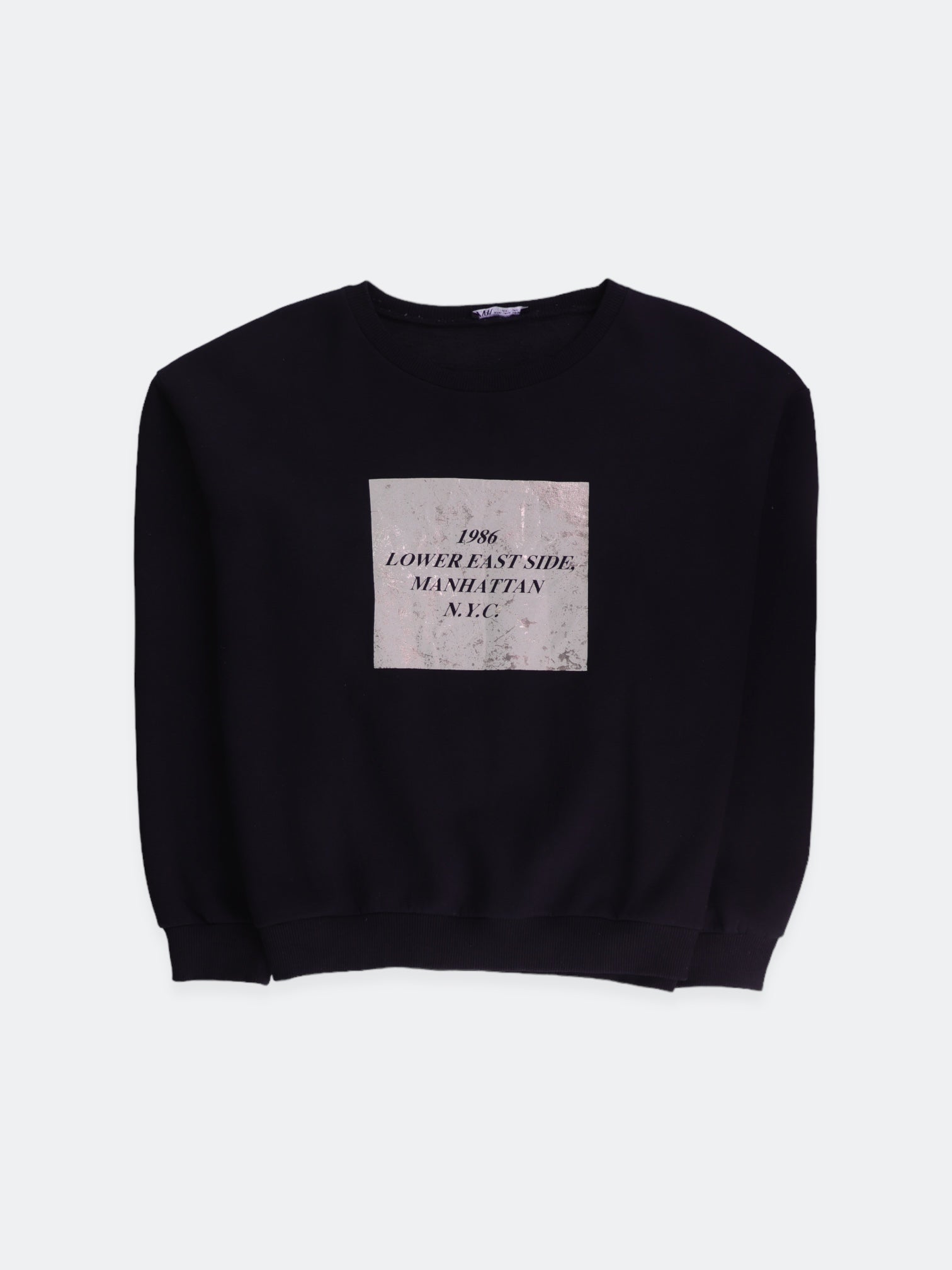 ZARA Sudadera Sweatshirt Basic - Mujer - XL