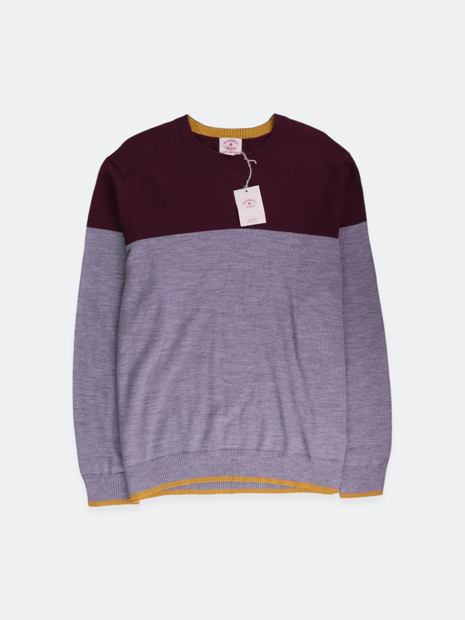 Sueter Casual Color Block - Hombre - XL