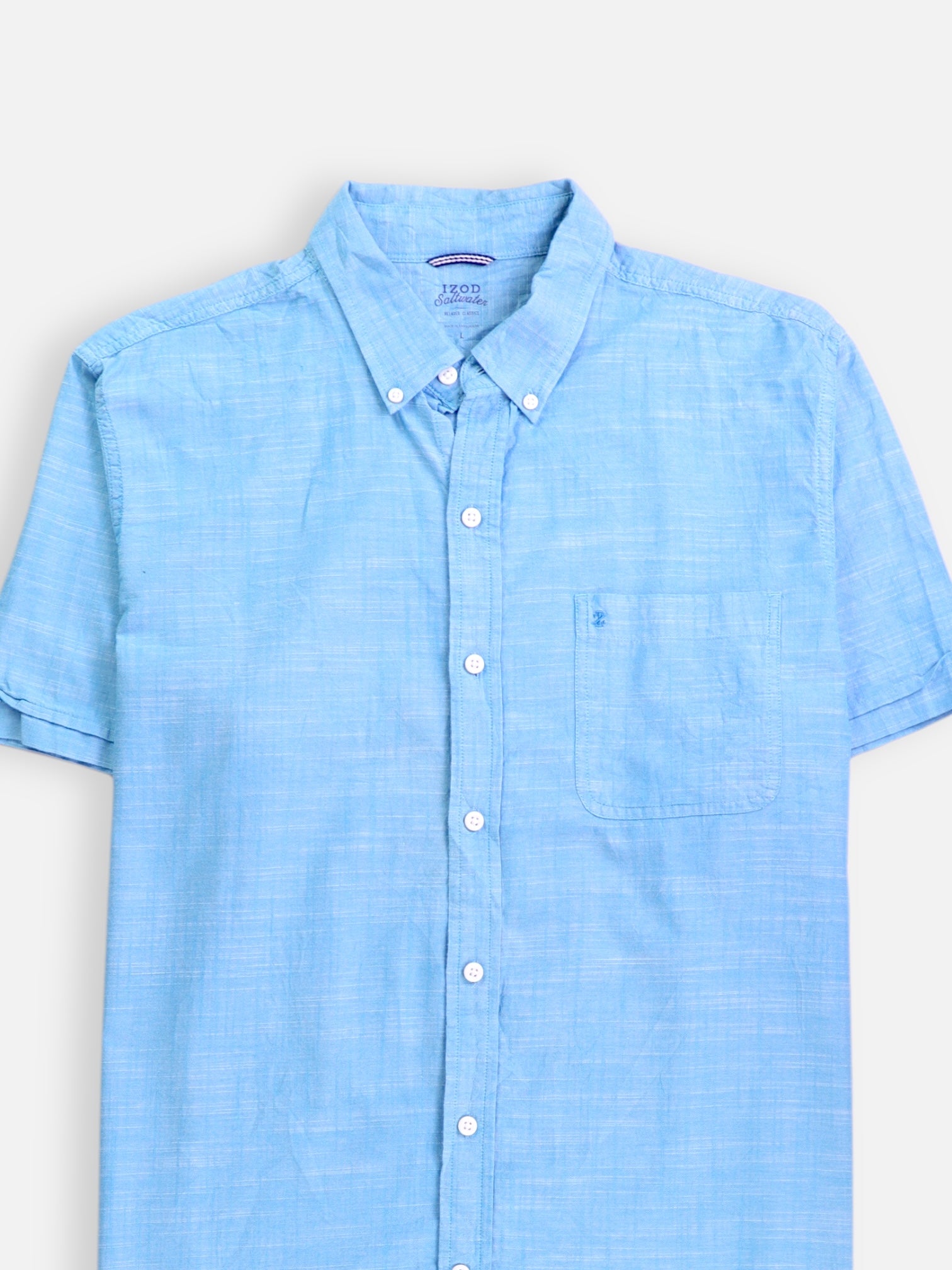 Izod Camisa Casual - Hombre - Large