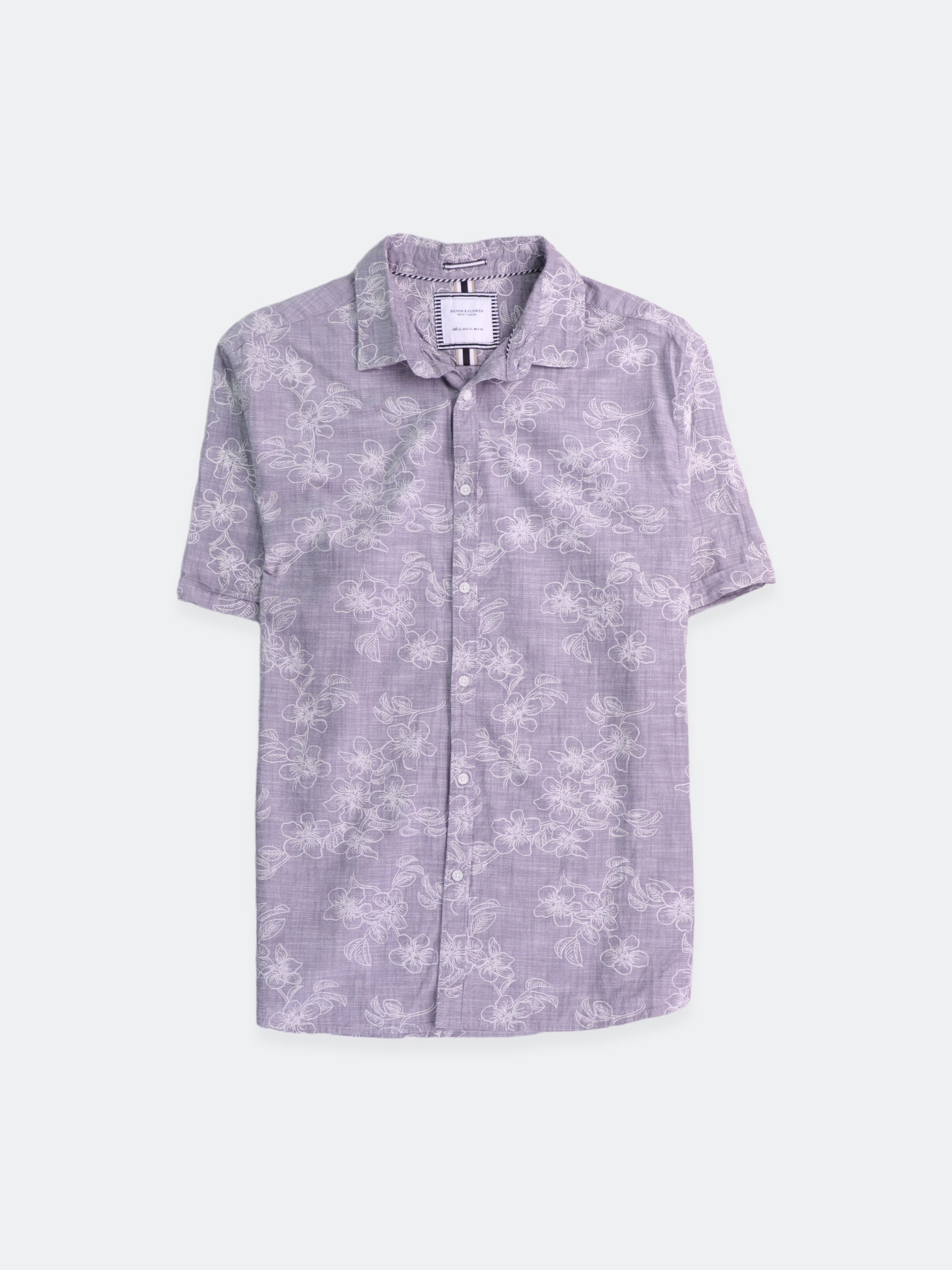 DENIM & FLOWER Camisa Verano - Hombre - XL