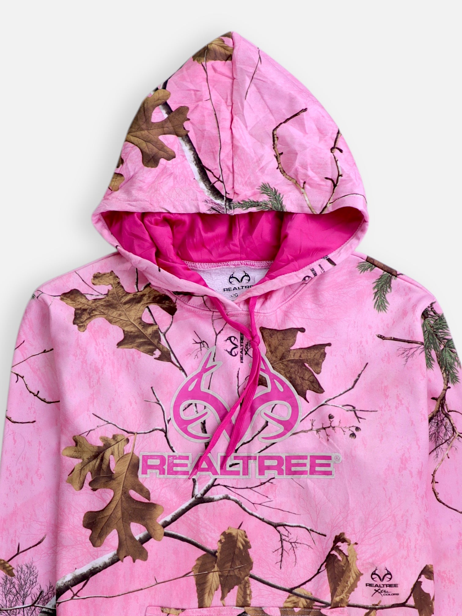 Sudadera Hoodie Camuflaje - Mujer - Large