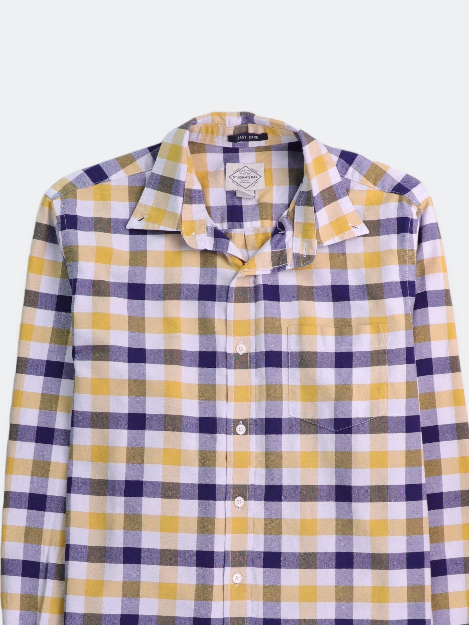 ST JOHNS BAY Camisa Color Block - Hombre - Medium