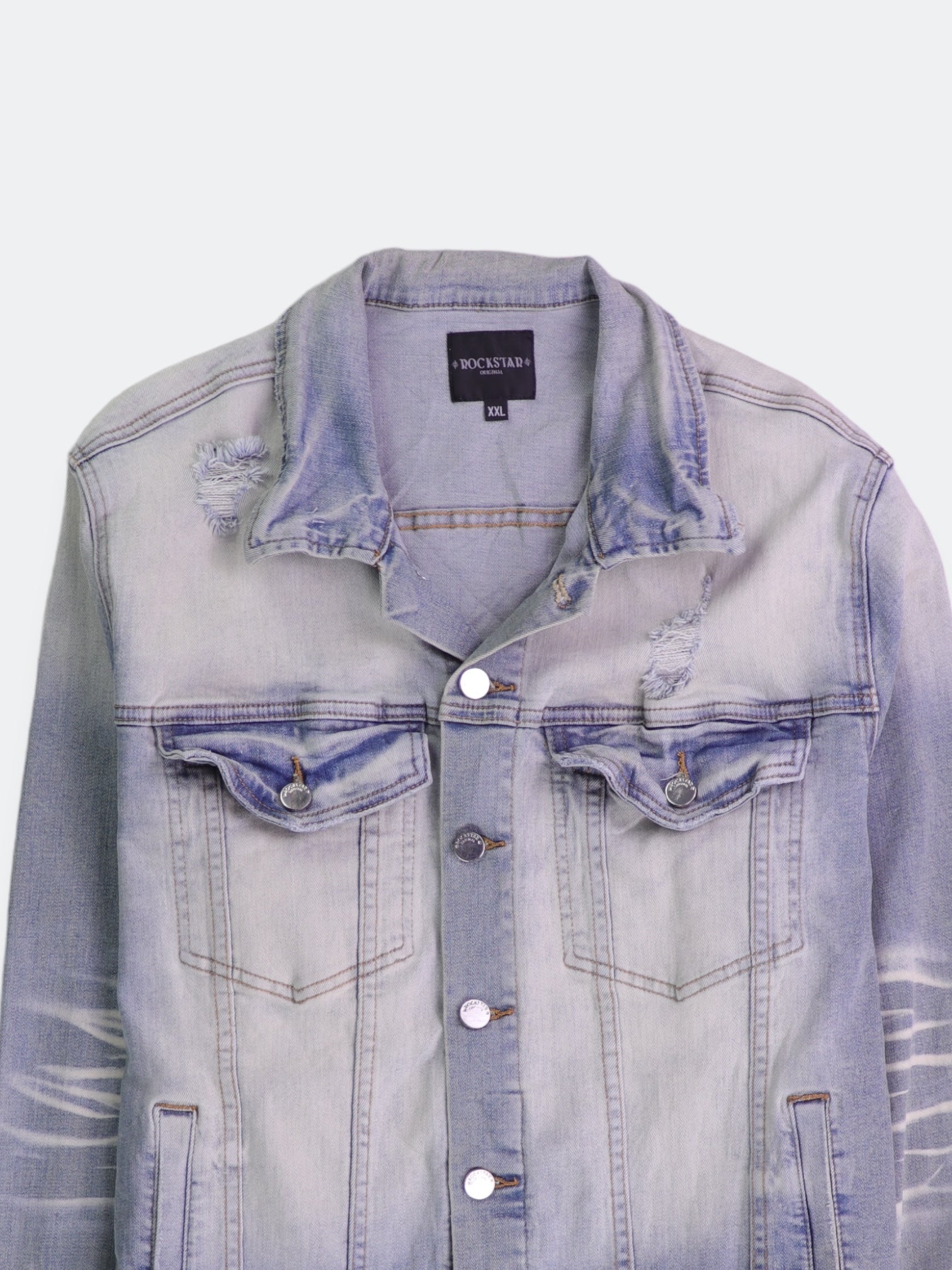 Chaqueta Denim  Basic - Hombre - 2XL