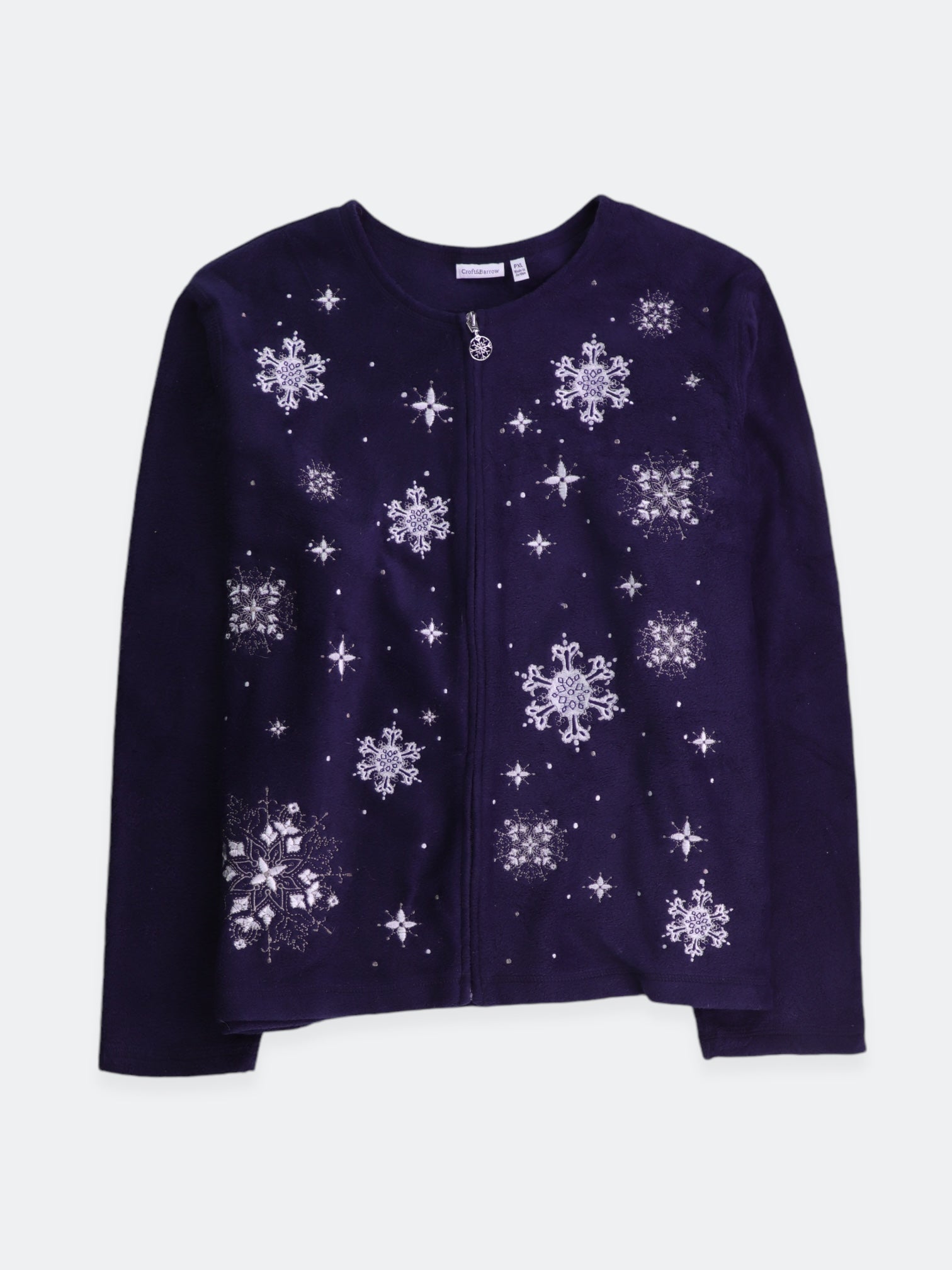 Croft & Barrow Sueter Casual Navideño - Mujer - Petite XL