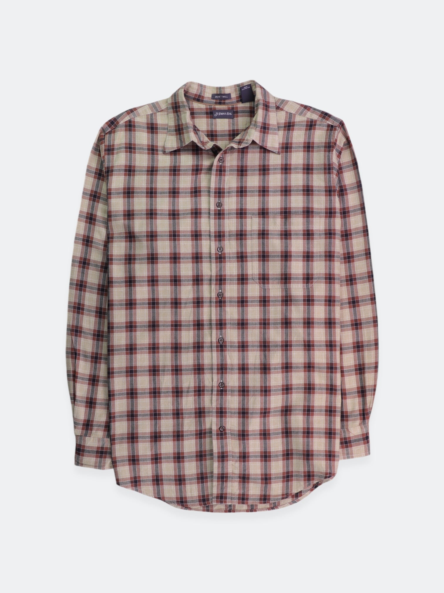 ST JOHNS BAY Camisa Plaid Types - Hombre - XL