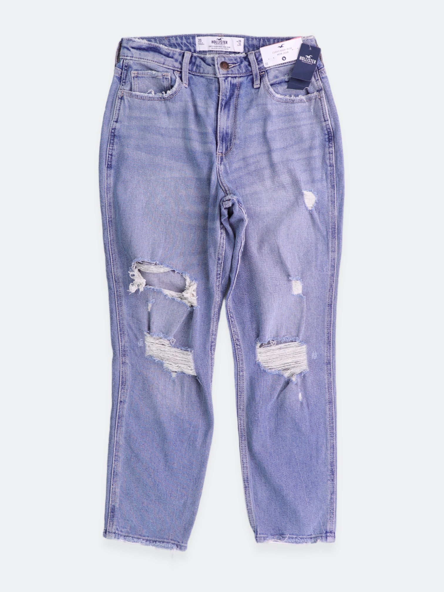 Hollister Jean Curvy Skinny Fit Denim - Mujer - 26'