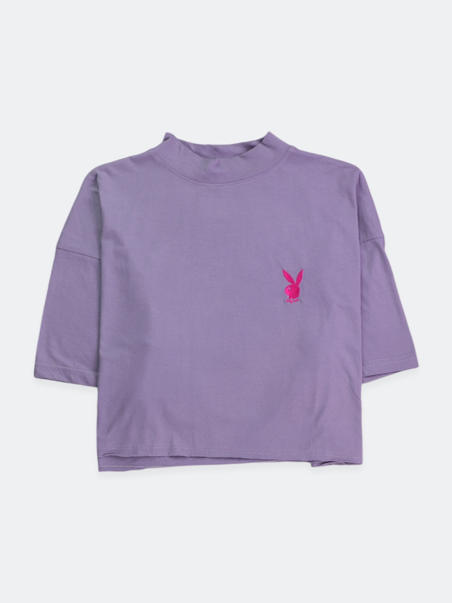 PLAYBOY  Camiseta Grafica - Mujer - Talla única (One Size)