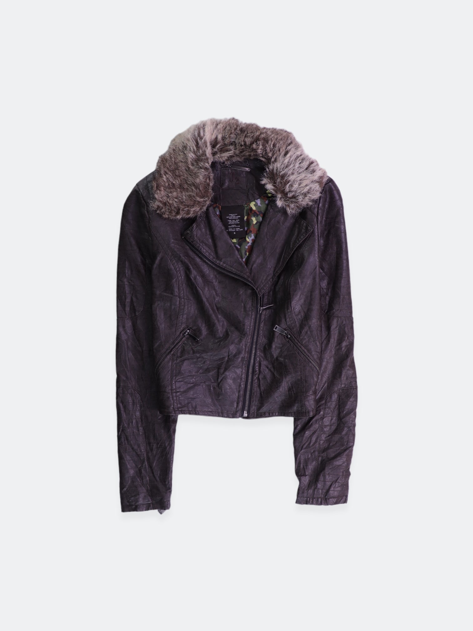 Chaqueta Aviator Cuero - Mujer - Small