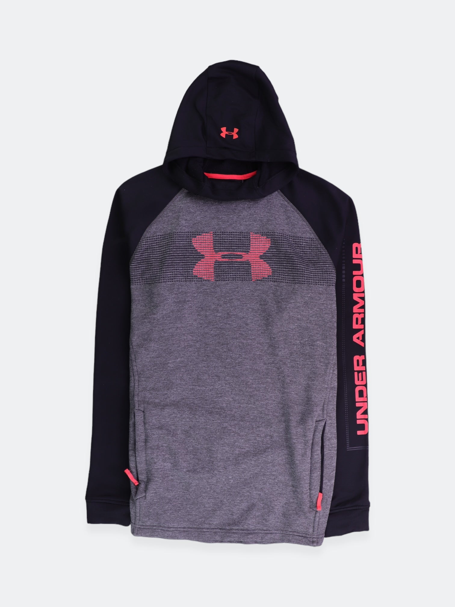 Under Armour Sudadera Hoodie Color Block - Hombre - Large