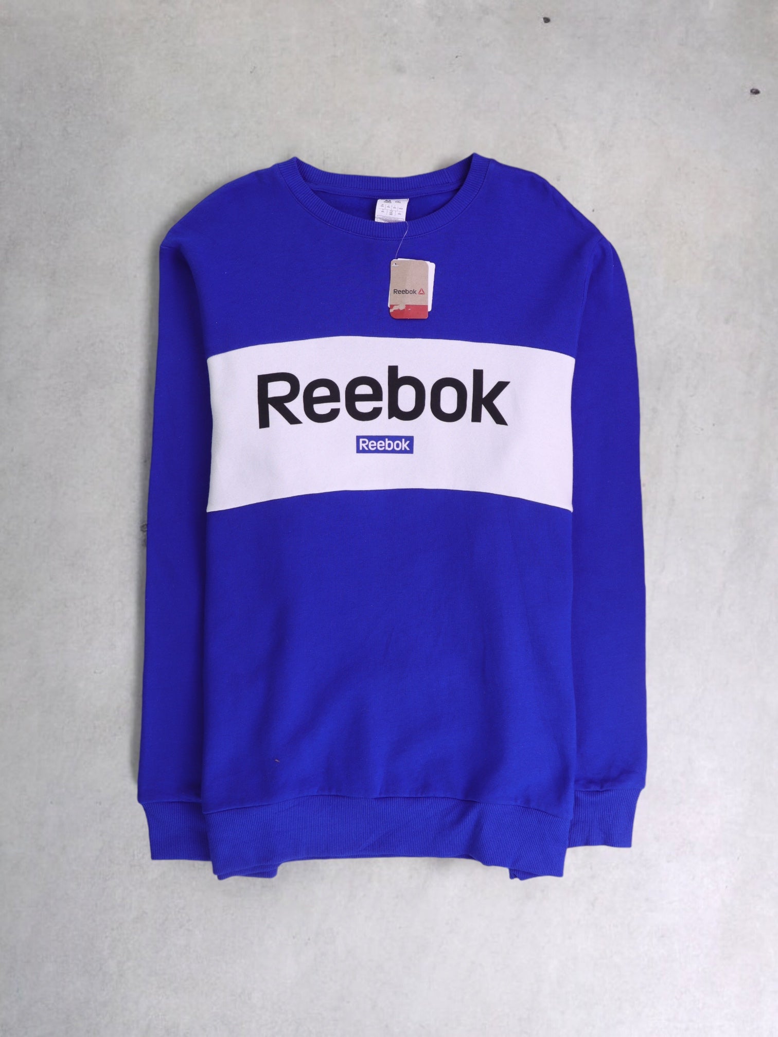 Reebok Sudadera Sweatshirt Color Block - Hombre - 2XL