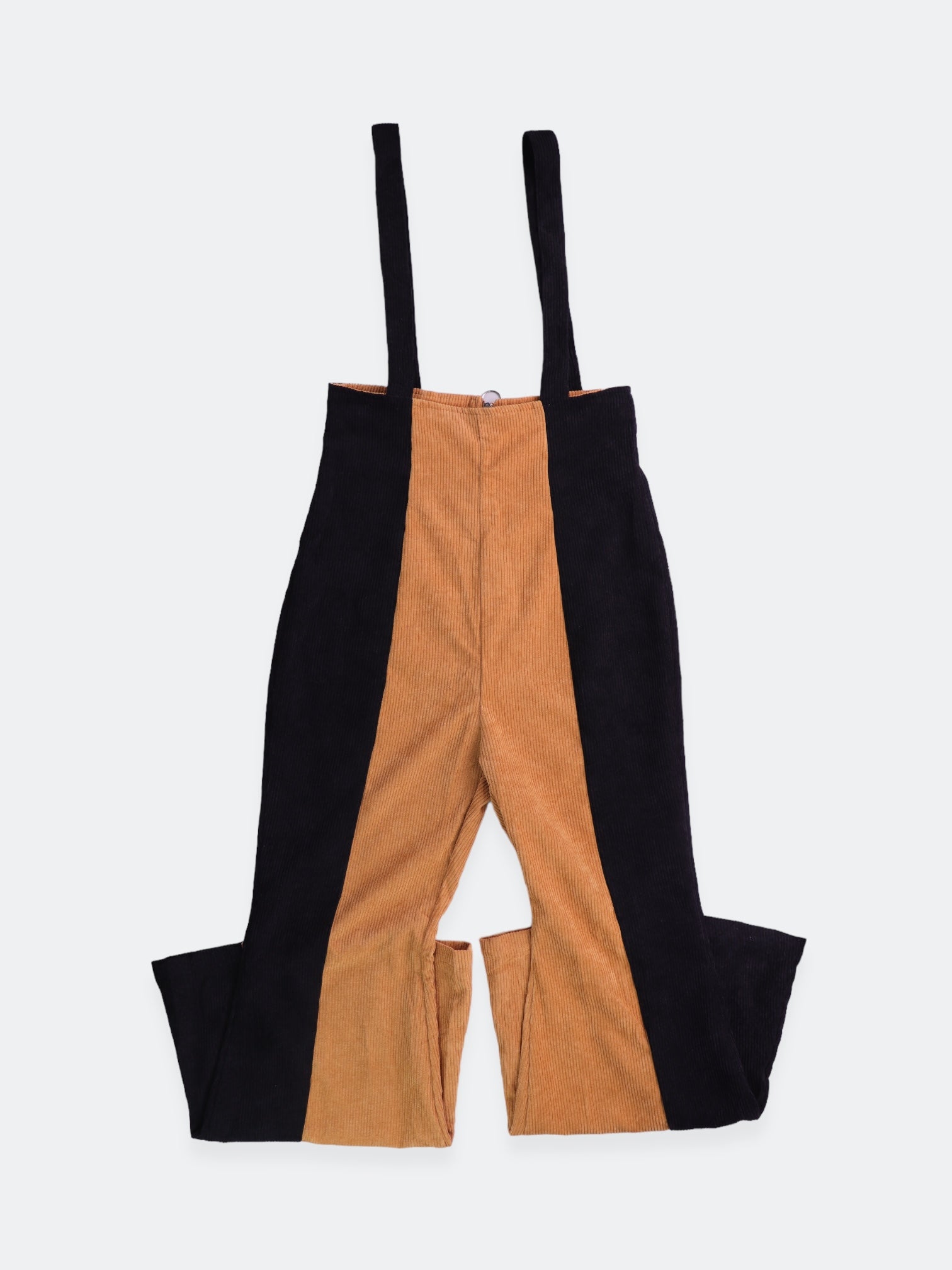 SHEIN Pantalon Flare Fit Color Block - Mujer - Small