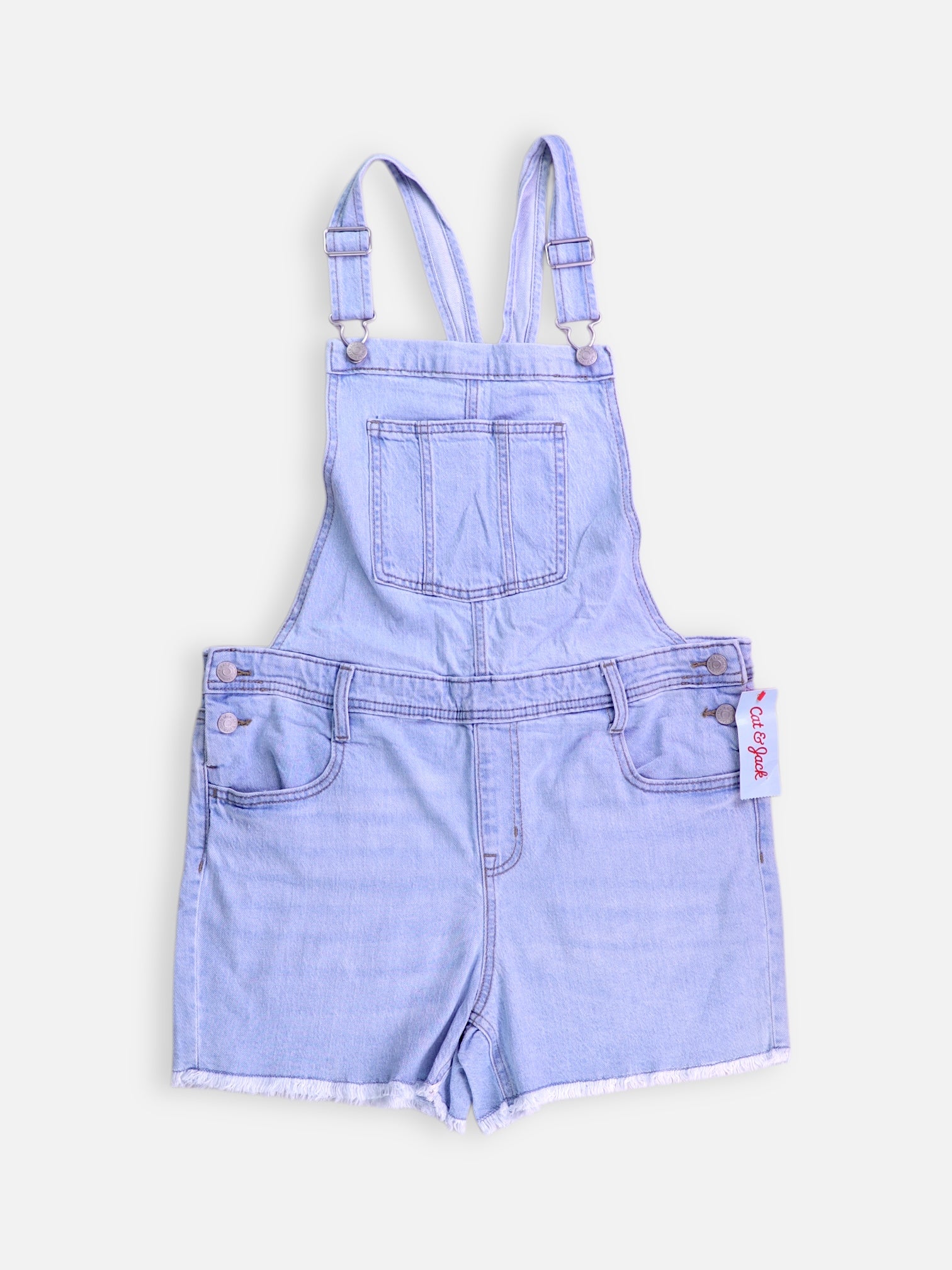 Cat & Jack  Overalls Denim - Niña - XL - 14-16Y (Años)