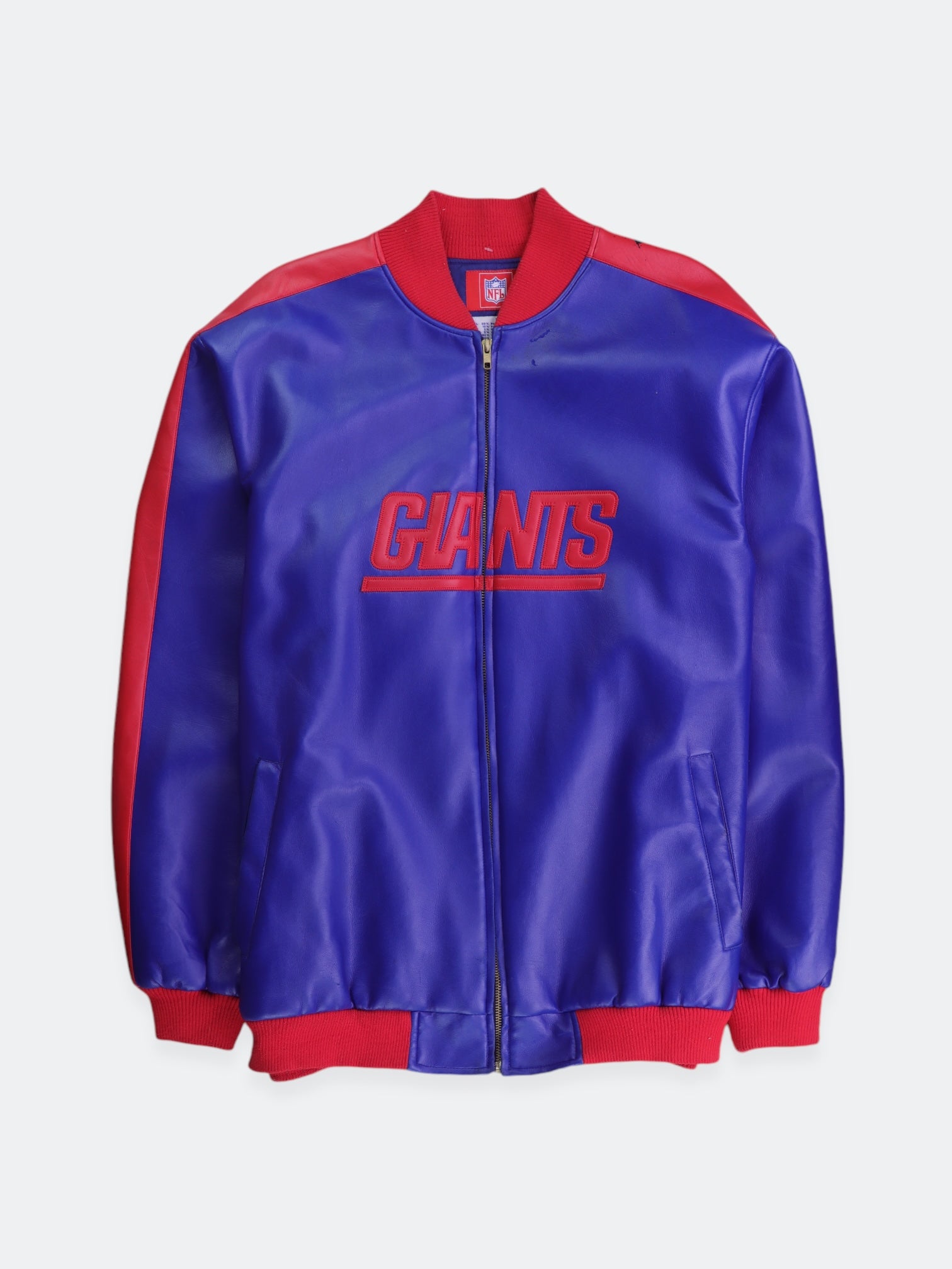 NFL Chaqueta Bomber  Cuero - Hombre - Large