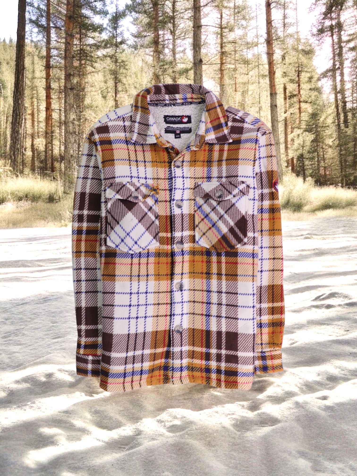 CANADA WEATHERGEAR Chaqueta Sobrecamisa Plaid Types - Hombre - Medium