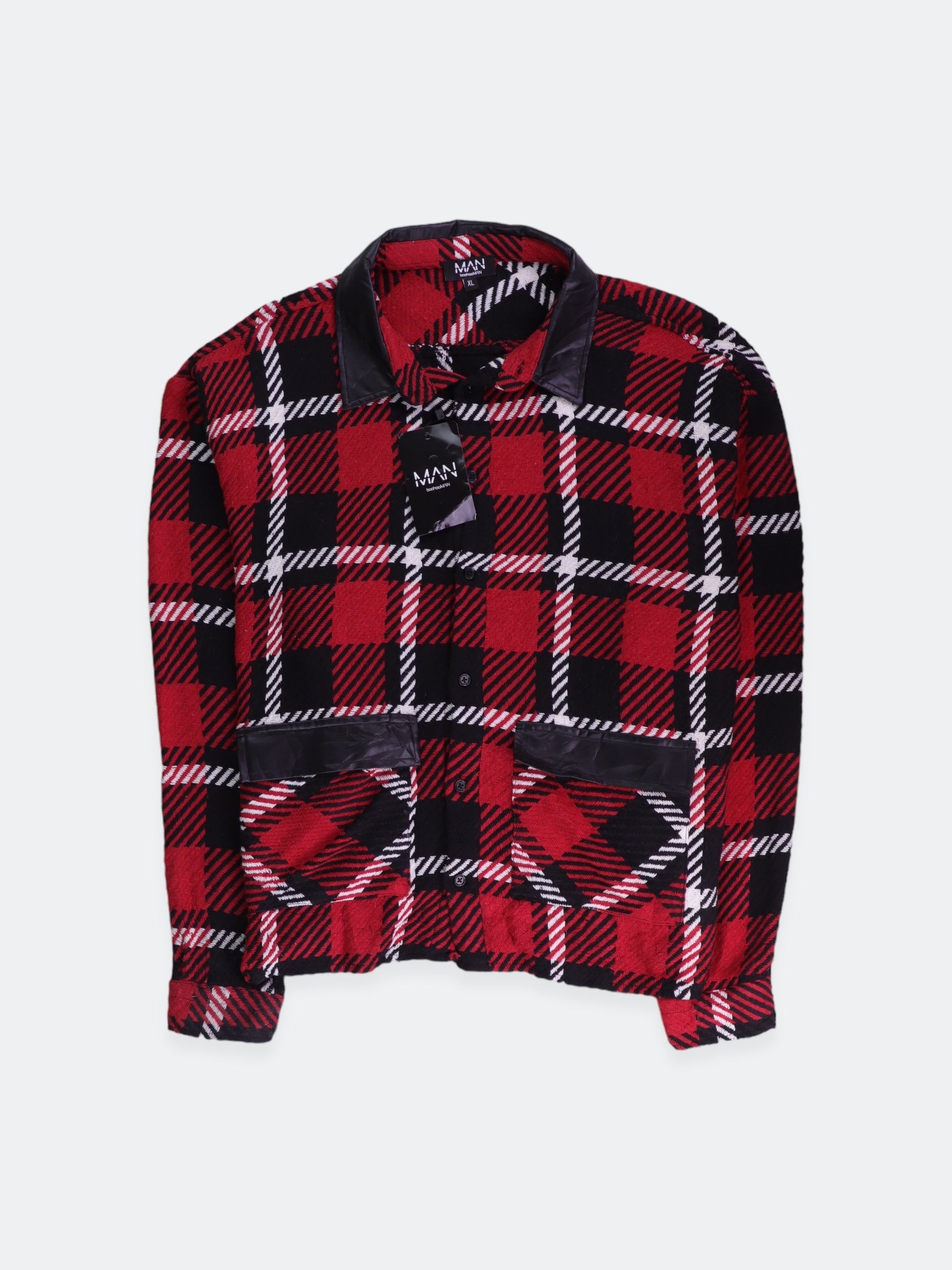 boohooman Chaqueta Casual Plaid Types - Hombre - XL