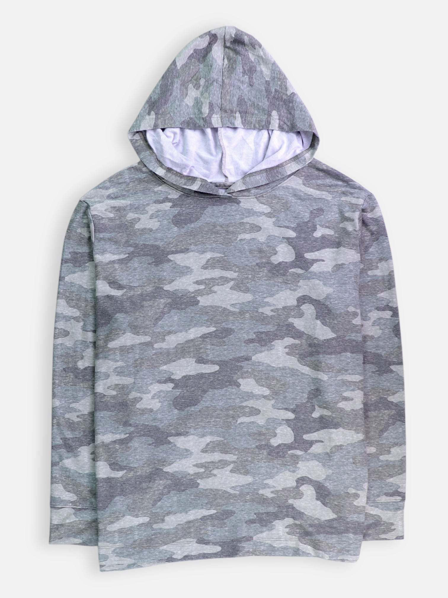 Sudadera Hoodie Militar - Mujer - Large