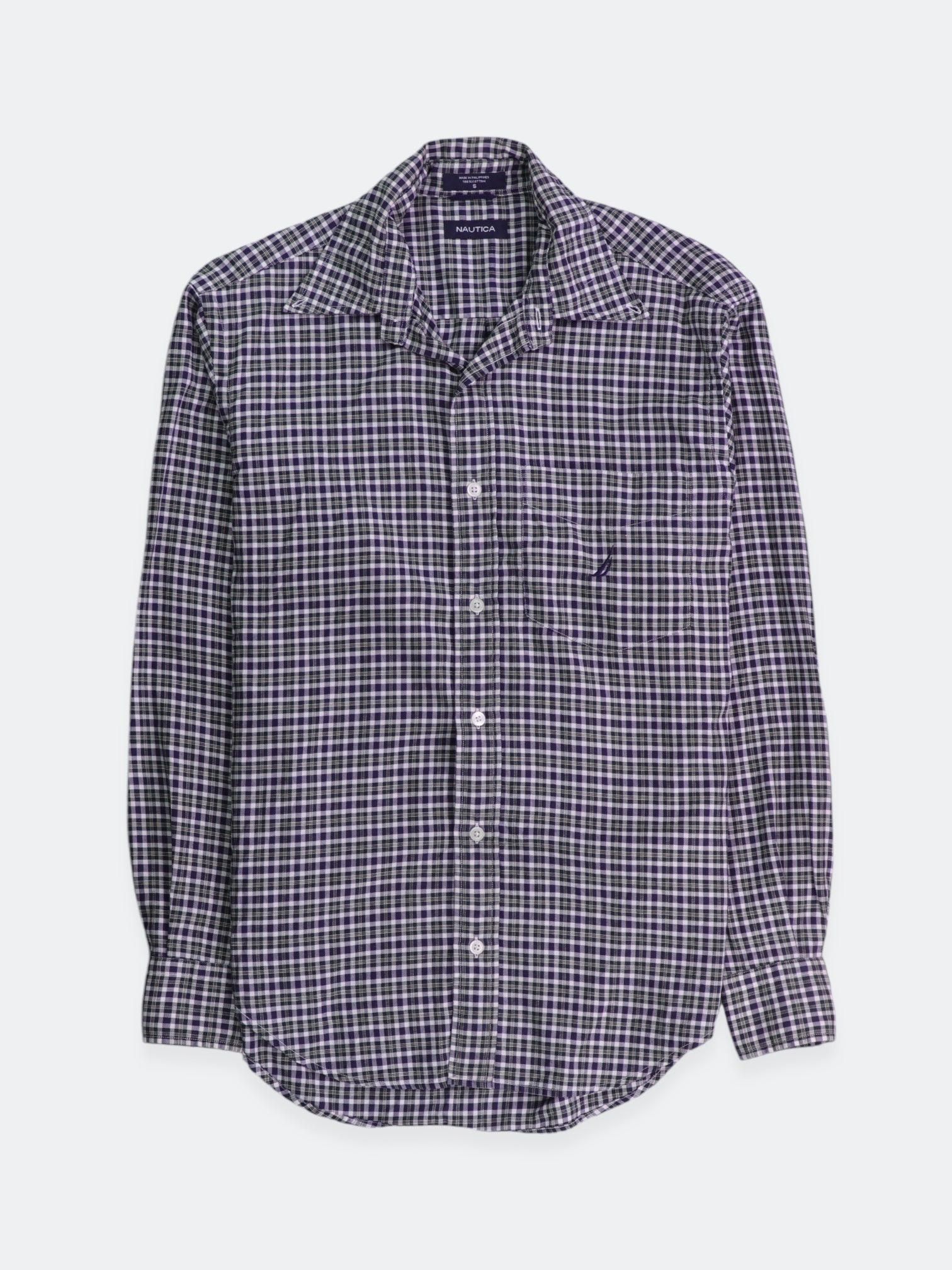 Nautica Camisa Casual - Hombre - Small