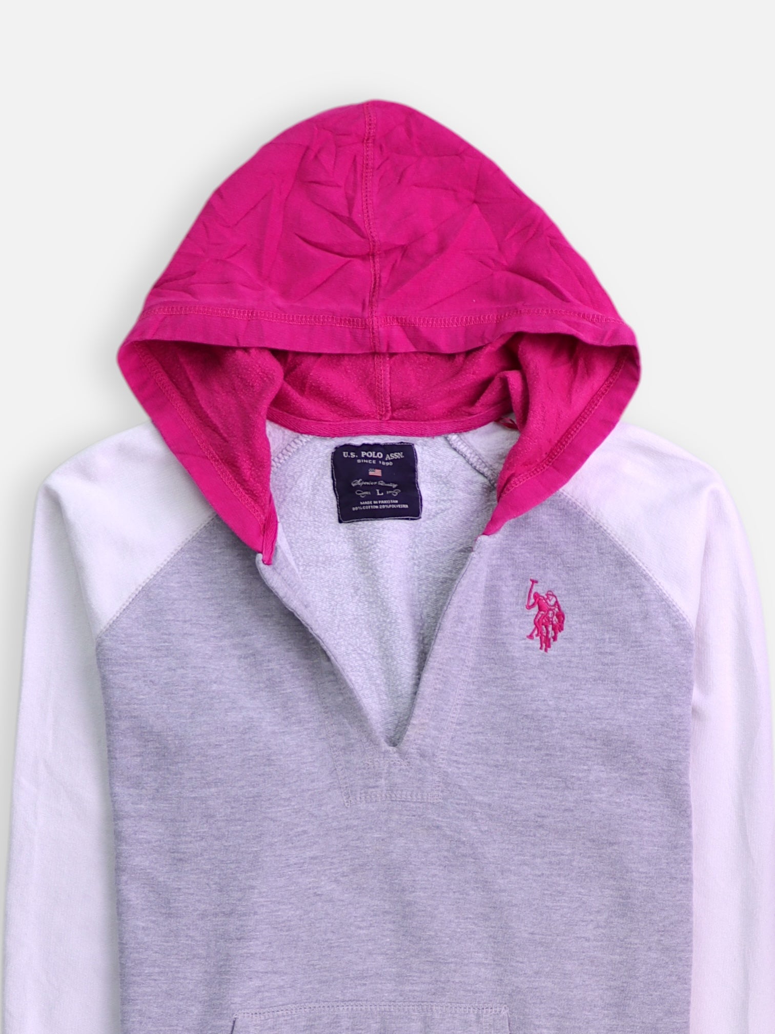 US Polo ASSN Sudadera Hoodie Basic - Mujer - Large