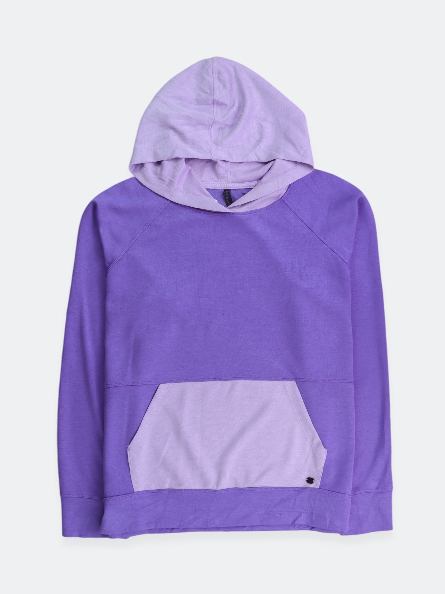 Sudadera Hoodie Color Block - Mujer - XL