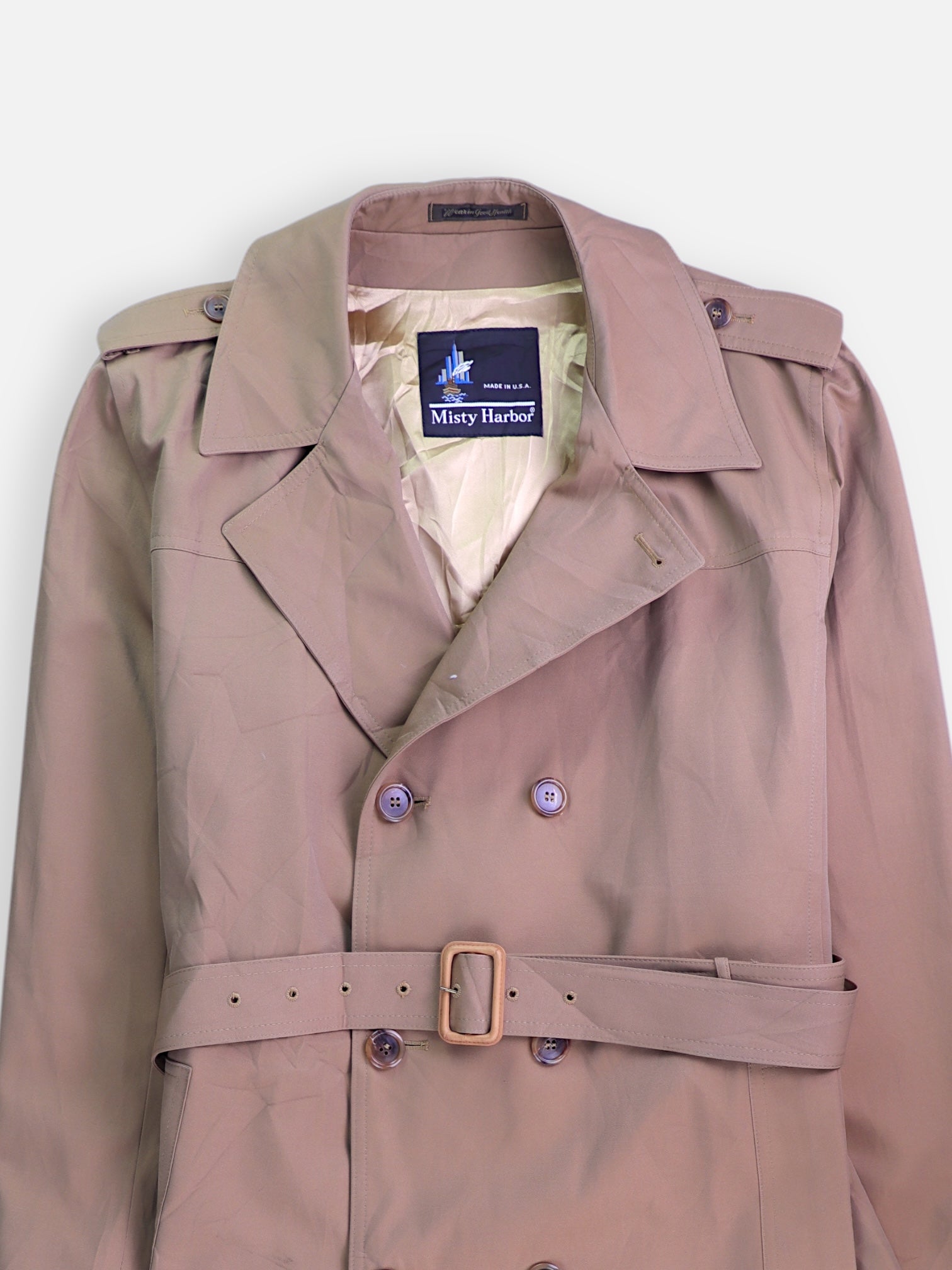 Abrigo Trench Coat Casual - Hombre - 44R