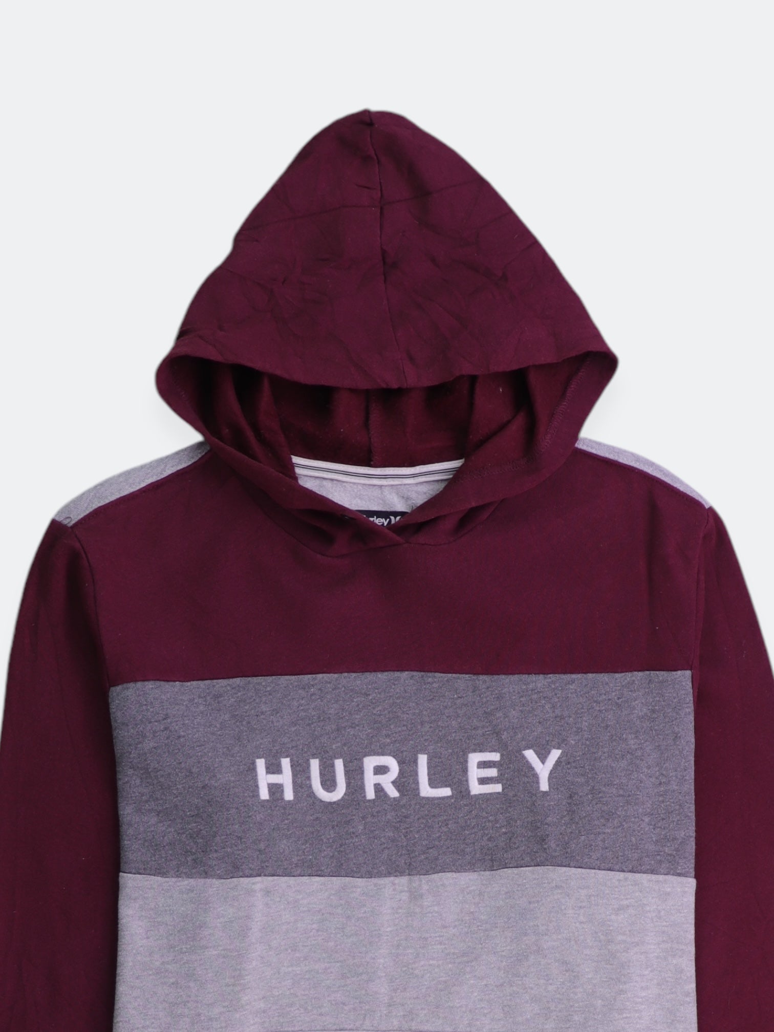 Hurley Sudadera Hoodie Color Block - Hombre - Small