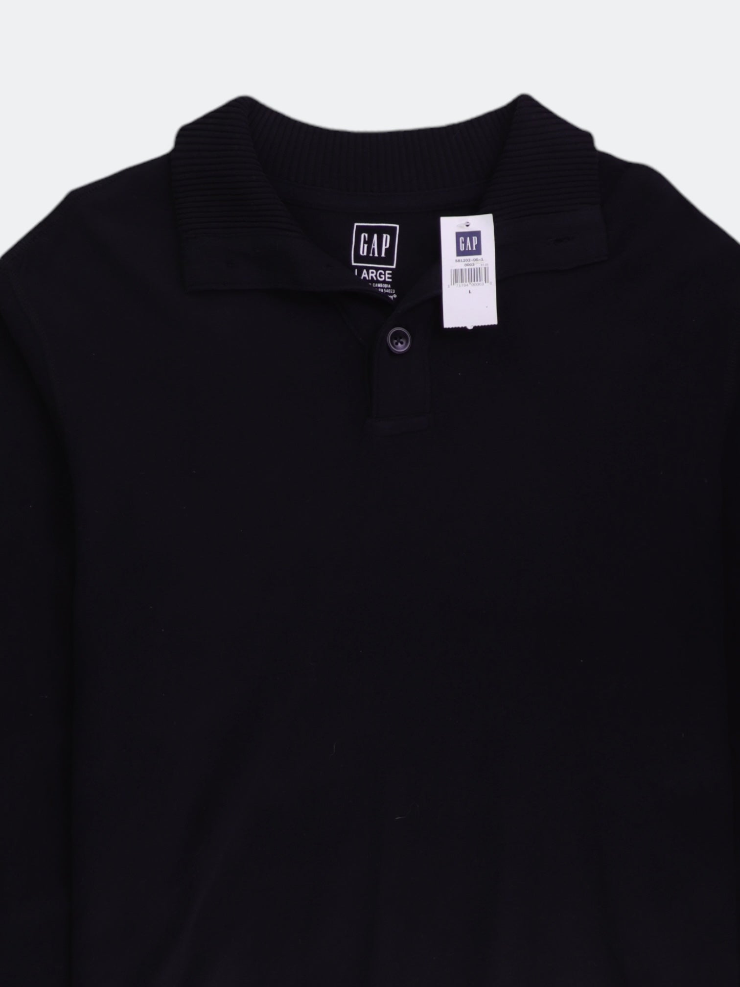 GAP Sueter Fleece Casual - Hombre - Large