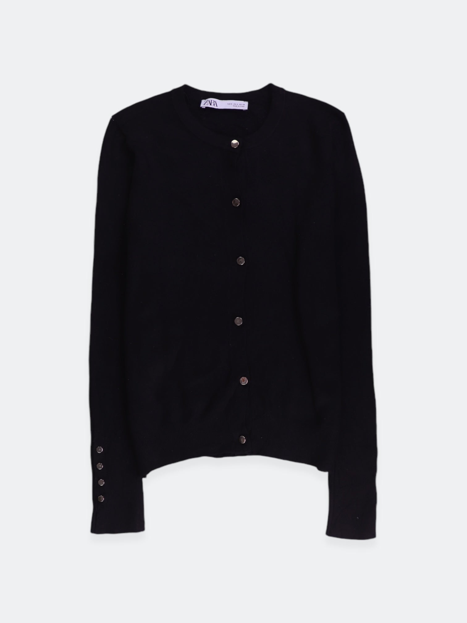 ZARA Sueter Cardigan Casual - Mujer - Small