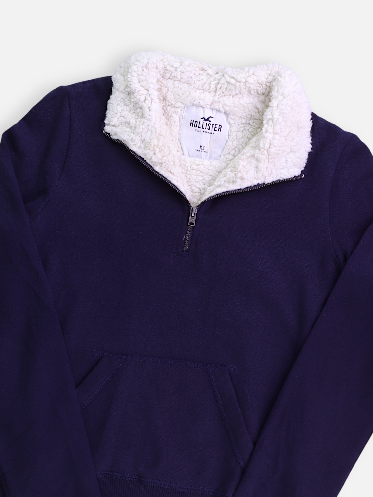 Hollister Sudadera Fleece Basic - Mujer - XS