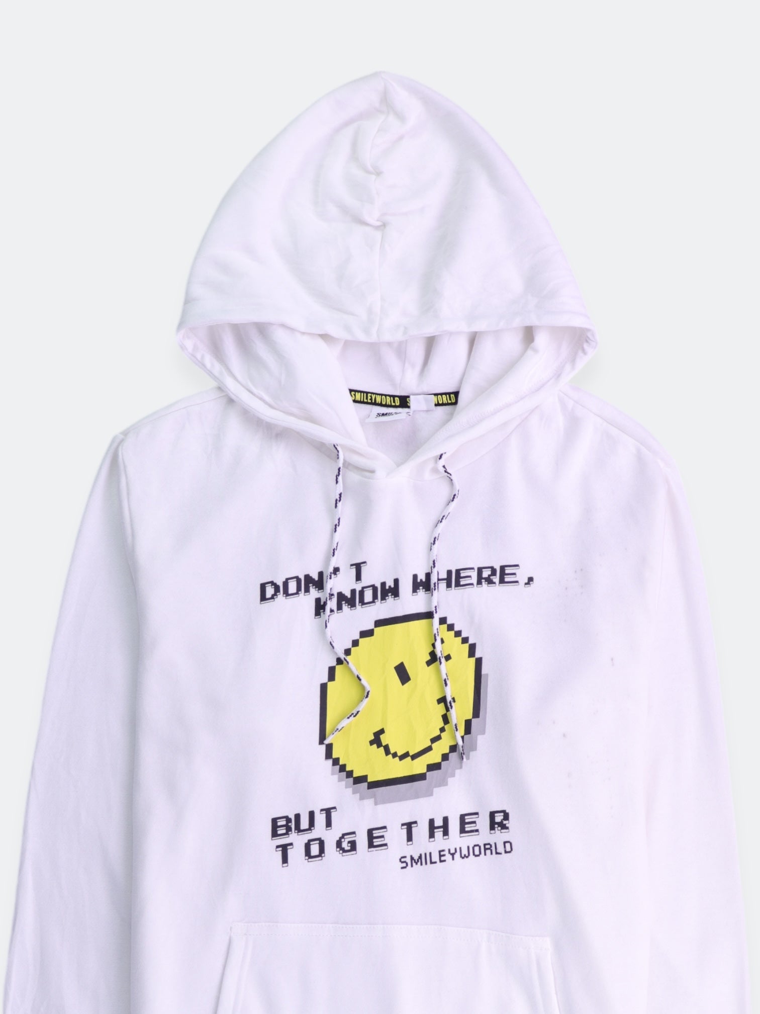 SMILEY Sudadera Hoodie Basic - Hombre - Medium