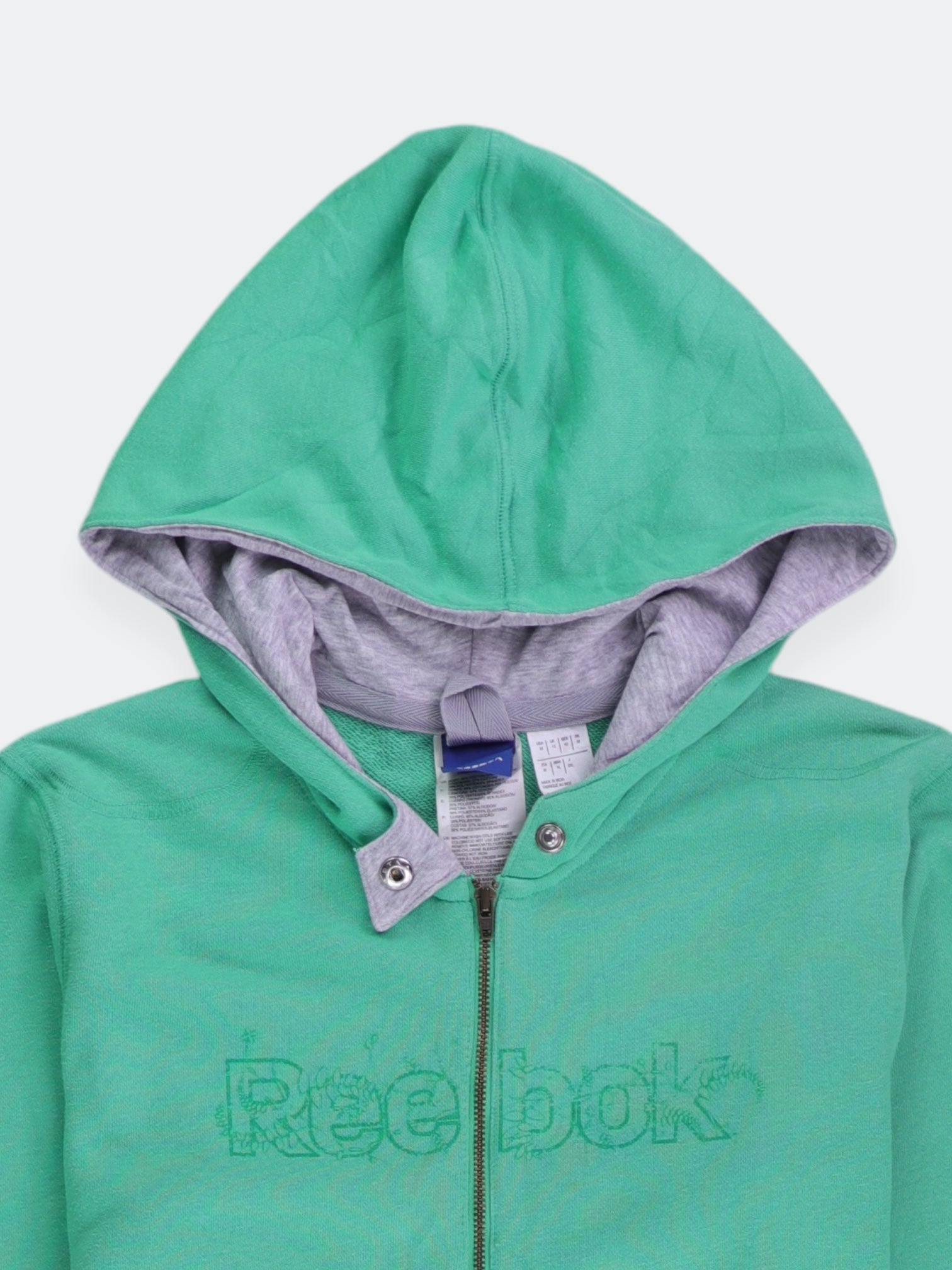 Reebok Sudadera Hoodie Basic - Mujer - Medium